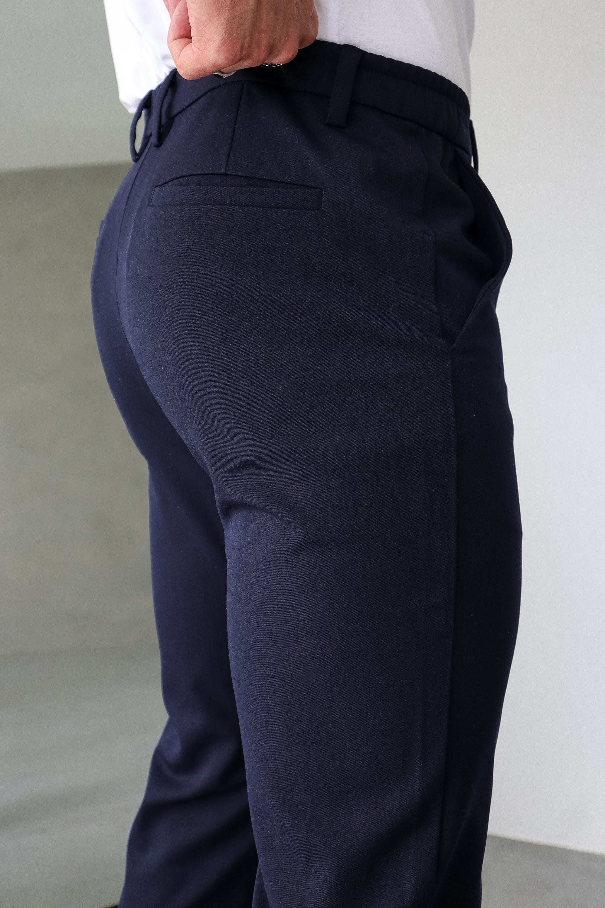 Santis Forth Heren Broek Blauw