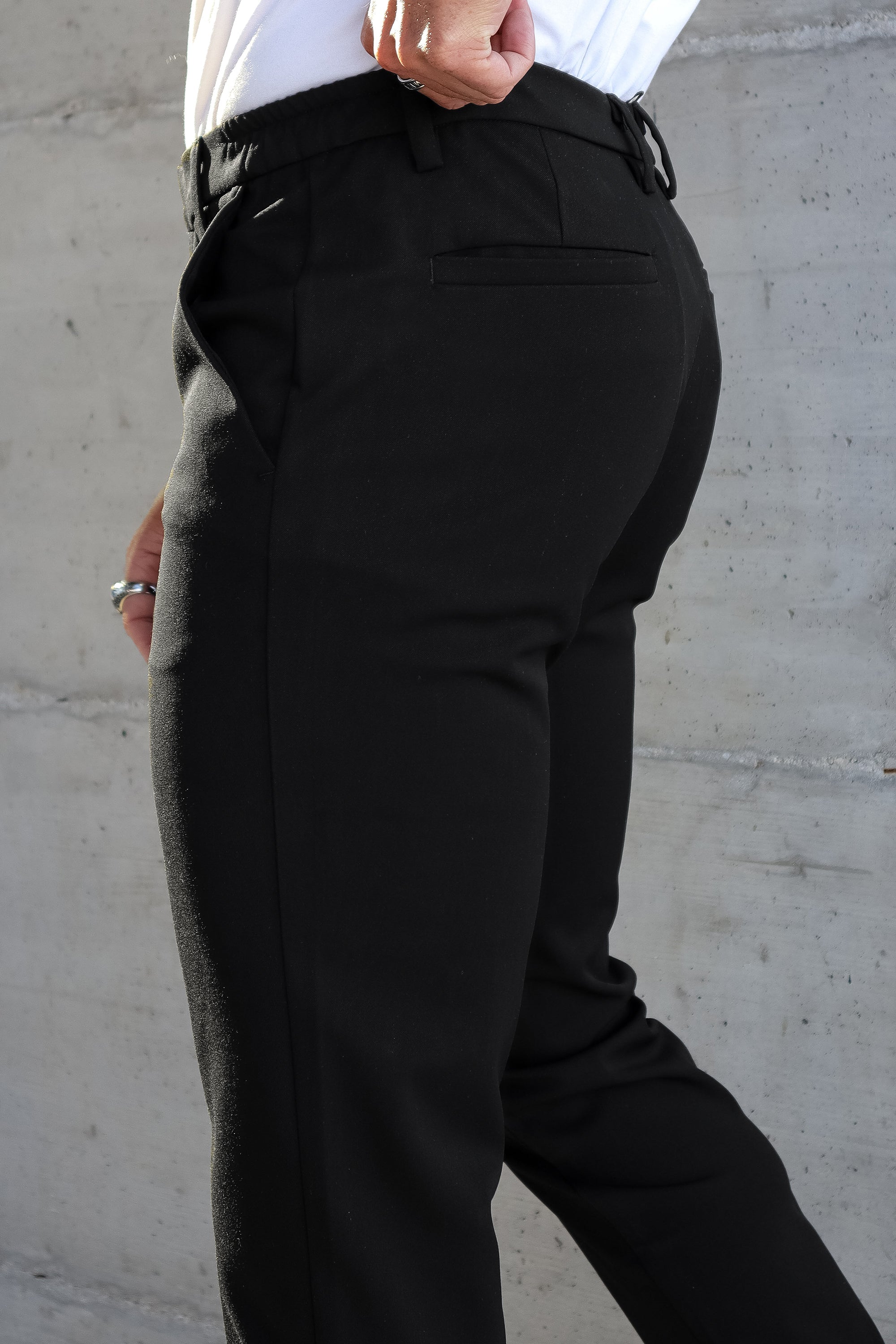 Santis Forth Heren Broek Zwart
