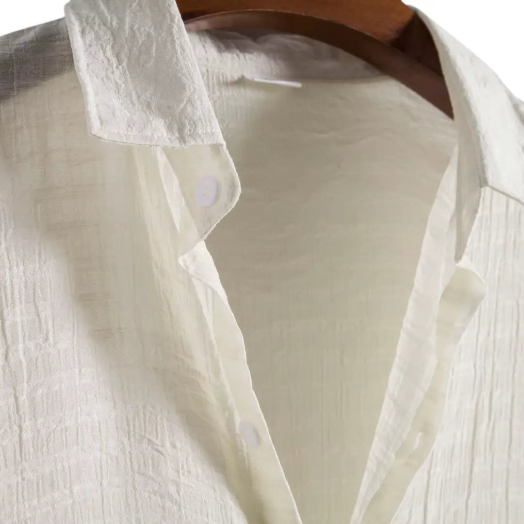 Forth Marbel Men's Short Sleeve Shirt