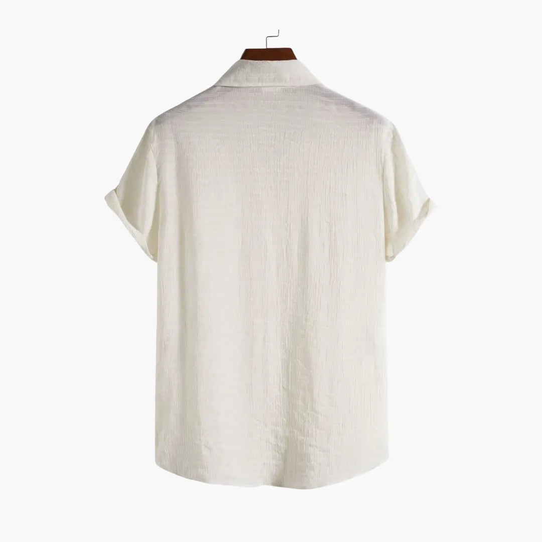 Forth Marbel Men's Short Sleeve Shirt