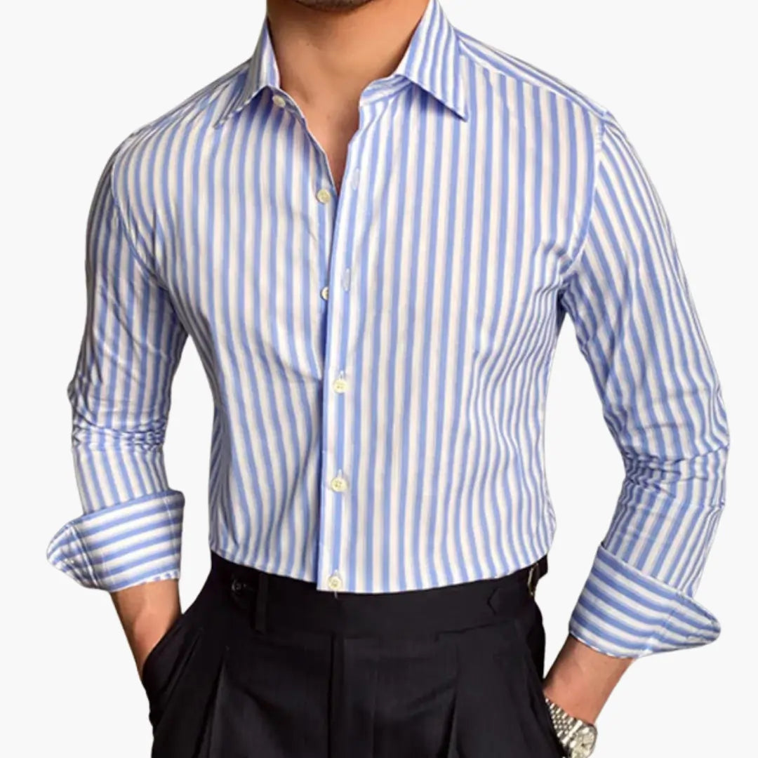 Forth Milan Heren Lange Mouw Shirt