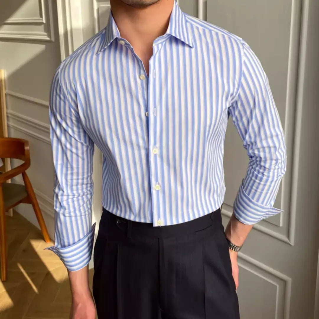 Forth Milan Heren Lange Mouw Shirt