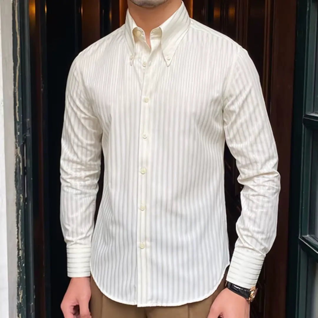 Forth Monaco Heren Lange Mouw Shirt