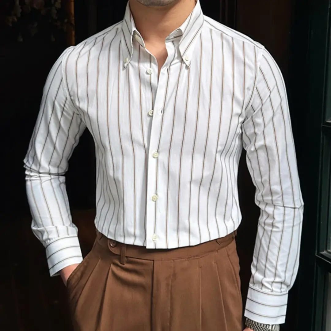 Forth Vicenza Heren Lange Mouw Shirt