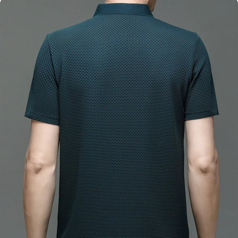 [BUY 1, GET 2] – Ultra Fresh Silk Ice Polo Shirt + FREE Watch