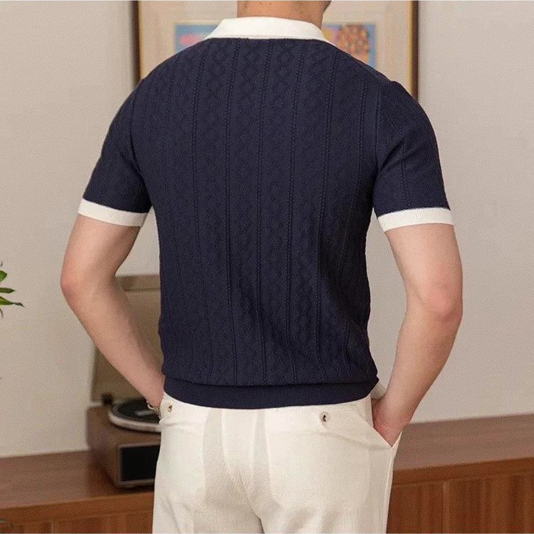 Forth Madrid Men's Knitted Polo Shirt