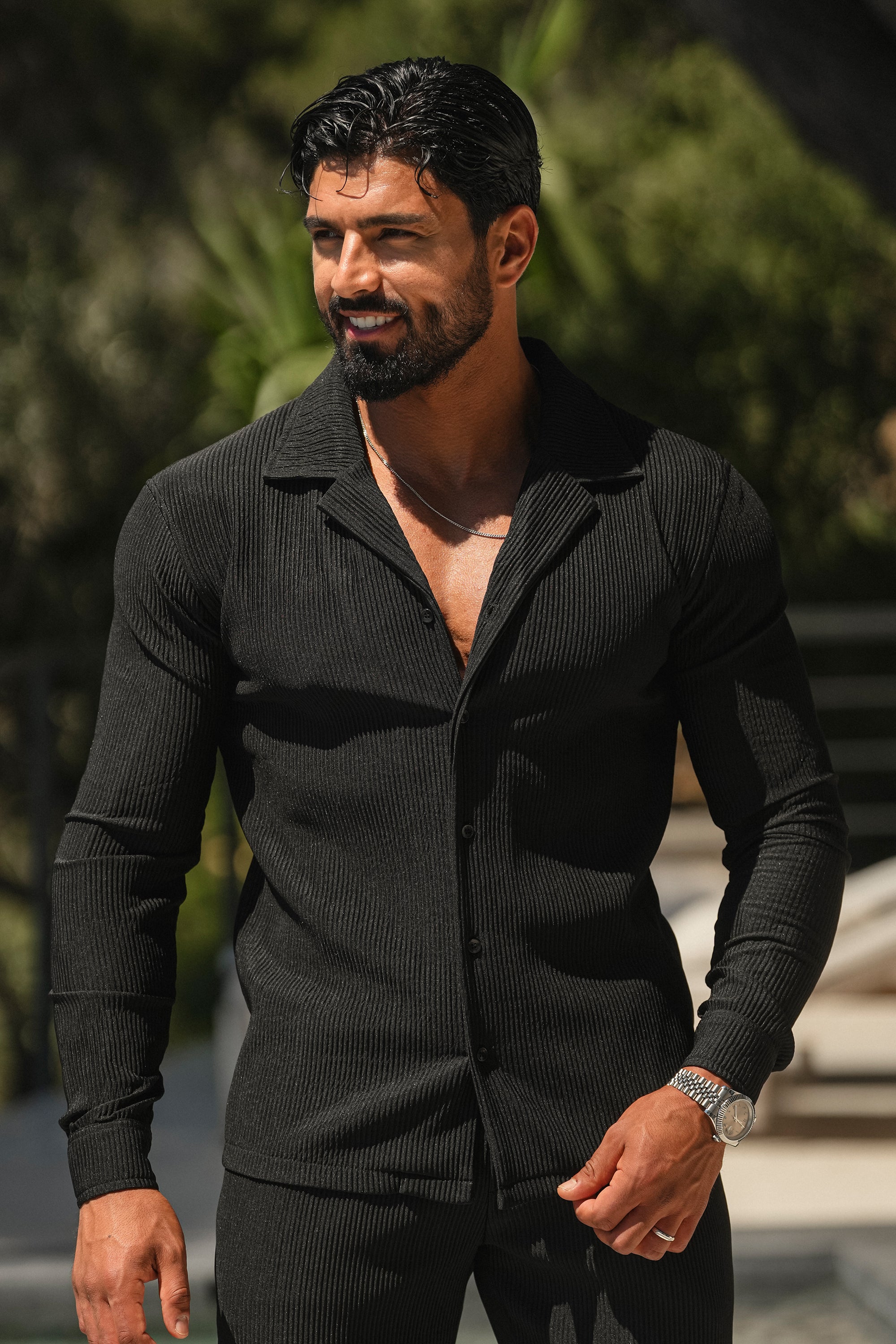Rossi Forth Men's Black Shirt