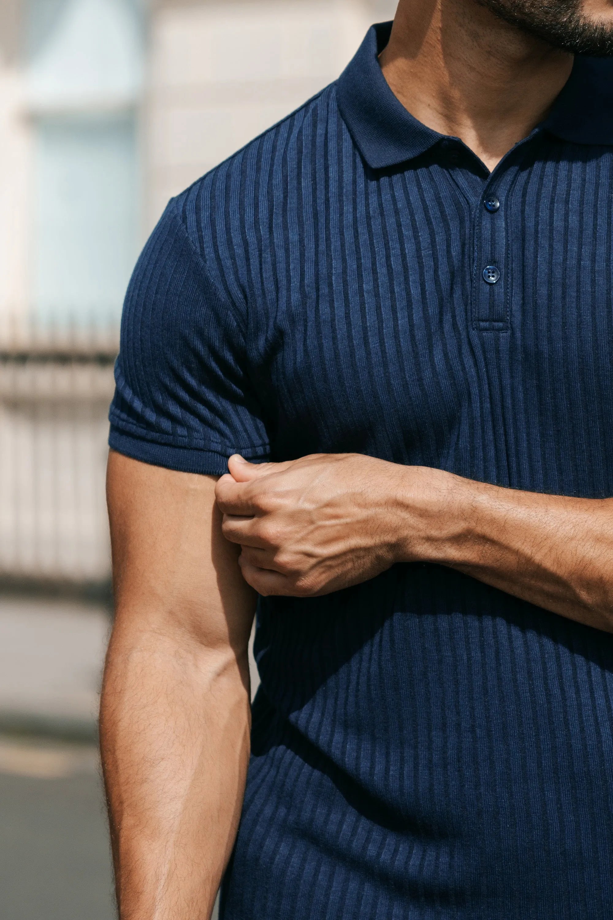 Milano Forth Men's Polo Shirt Navy Blue