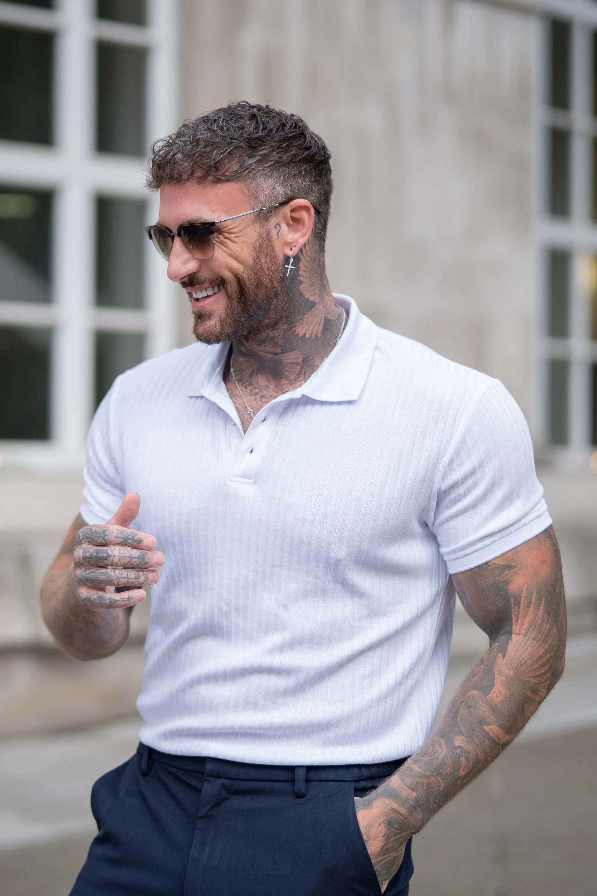 Milano Forth Men's Polo Shirt White