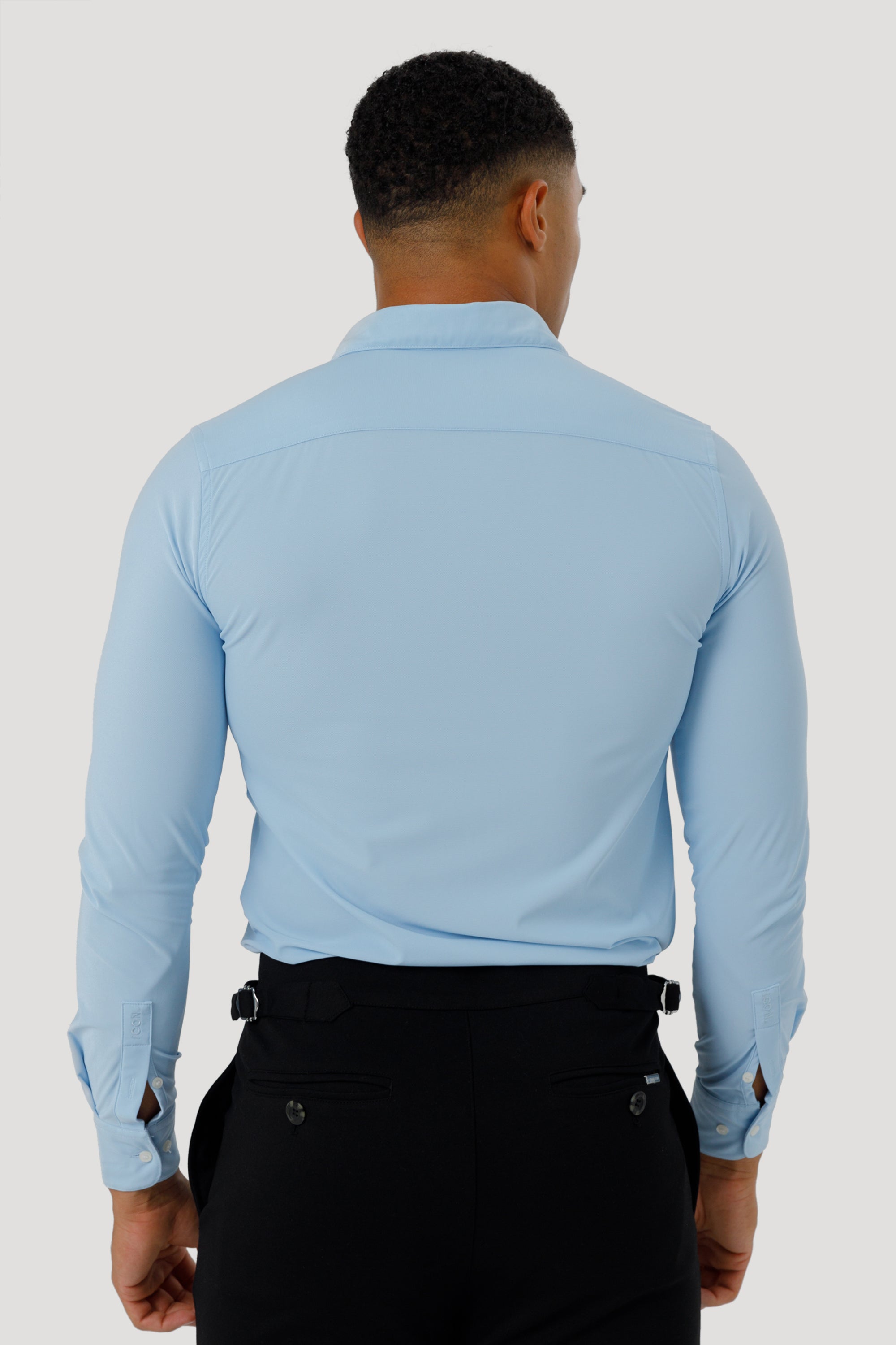 Forth Men's Dress Shirt Light Blue