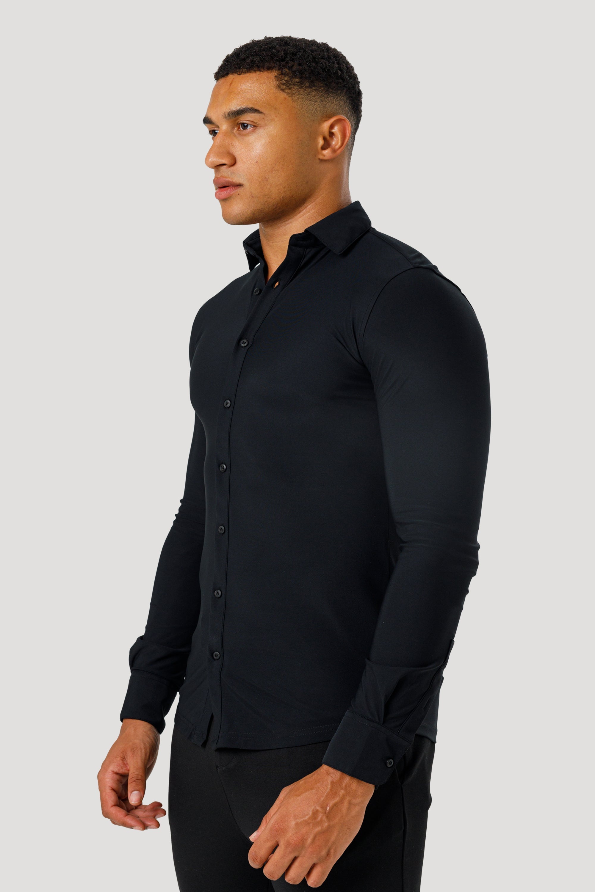 Forth Men’s Dress Shirt – Black
