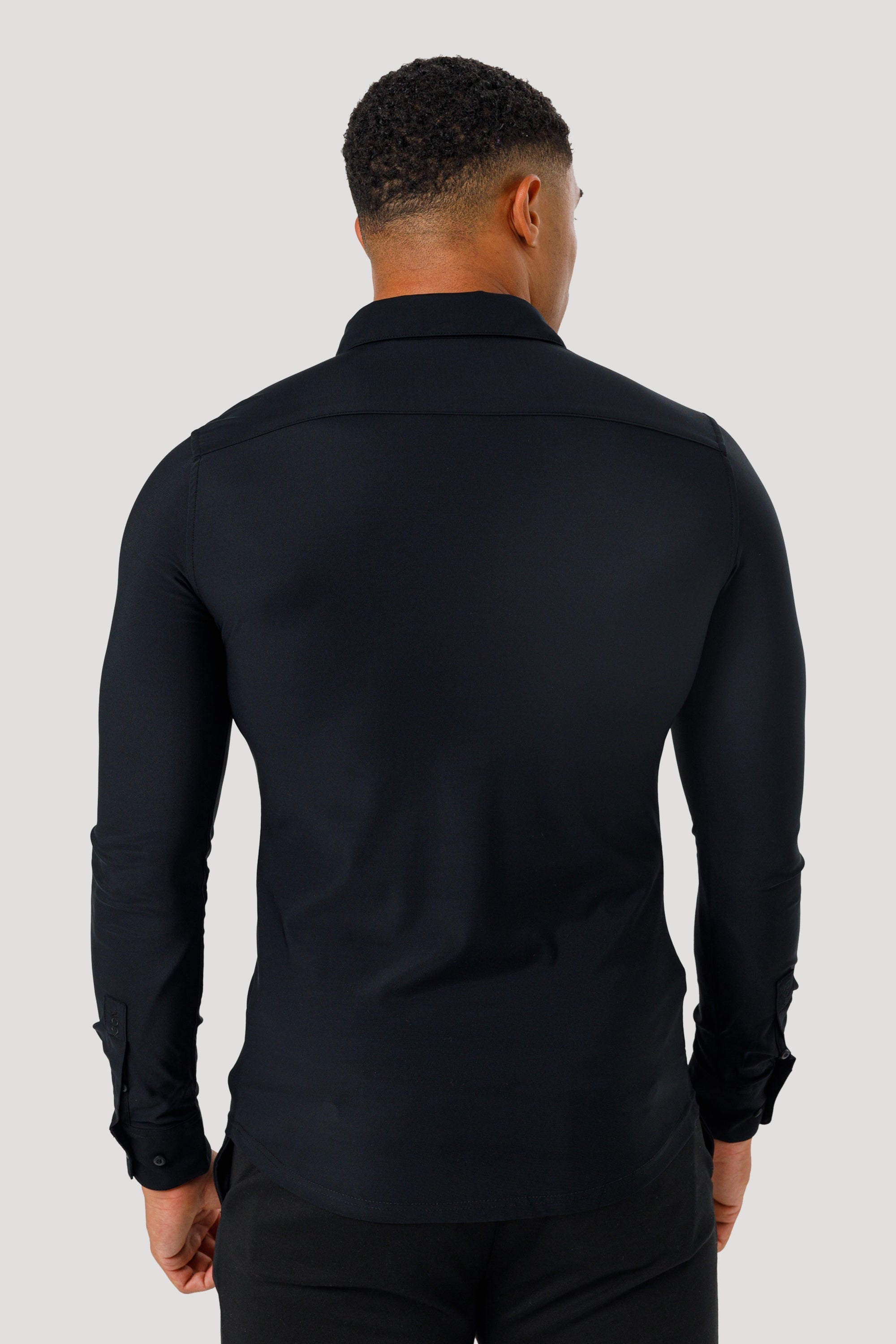 Forth Men’s Dress Shirt – Black