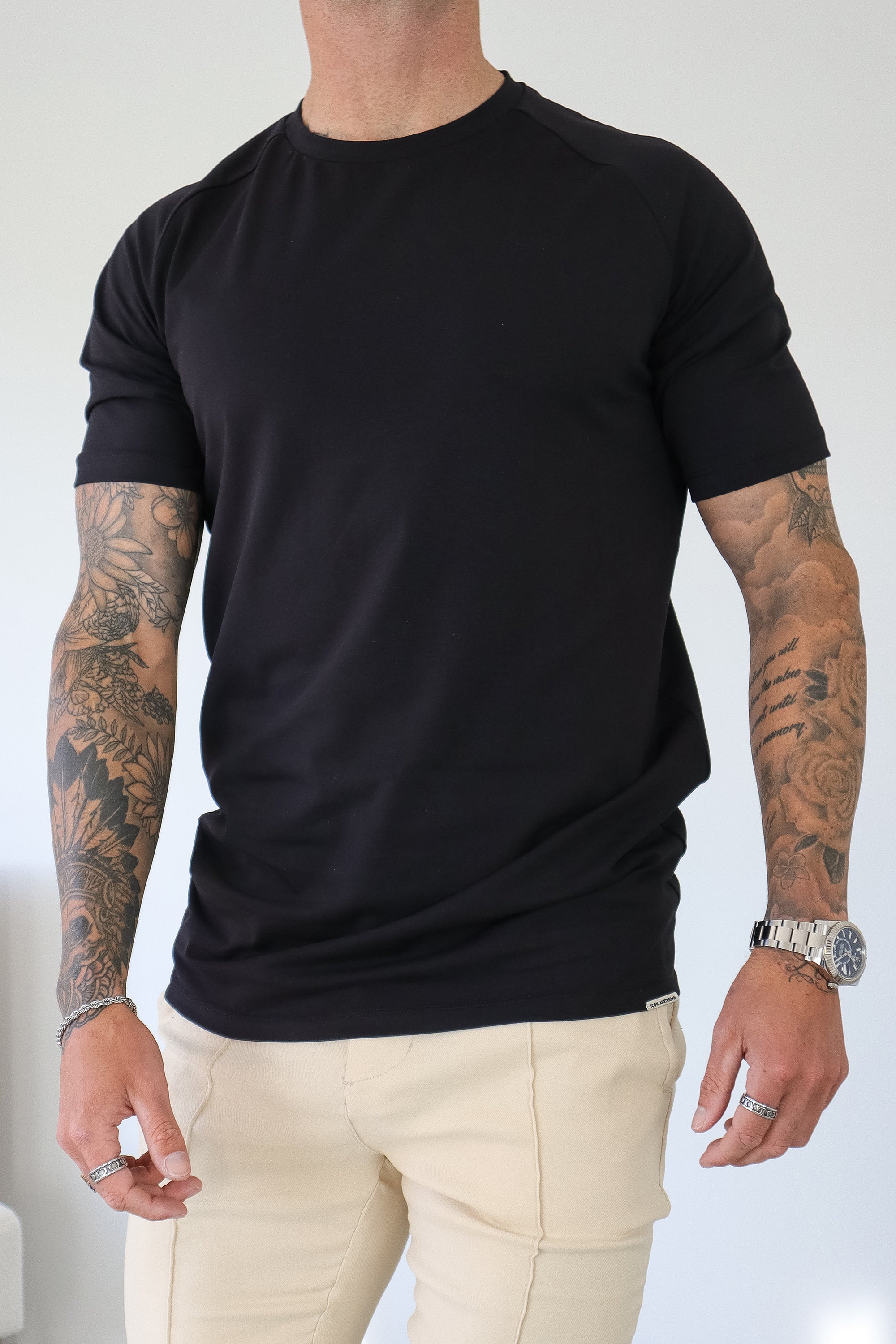 Forth Heren Zwart T-shirt