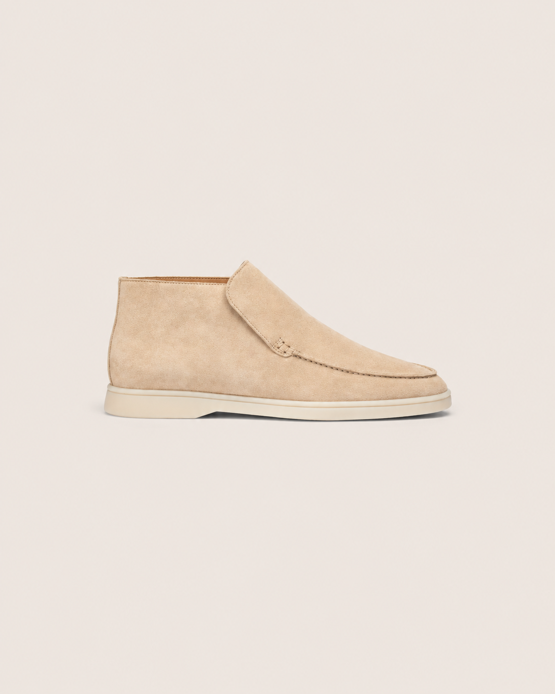 Moreno Suede Milano Loafer Khaki — view 1