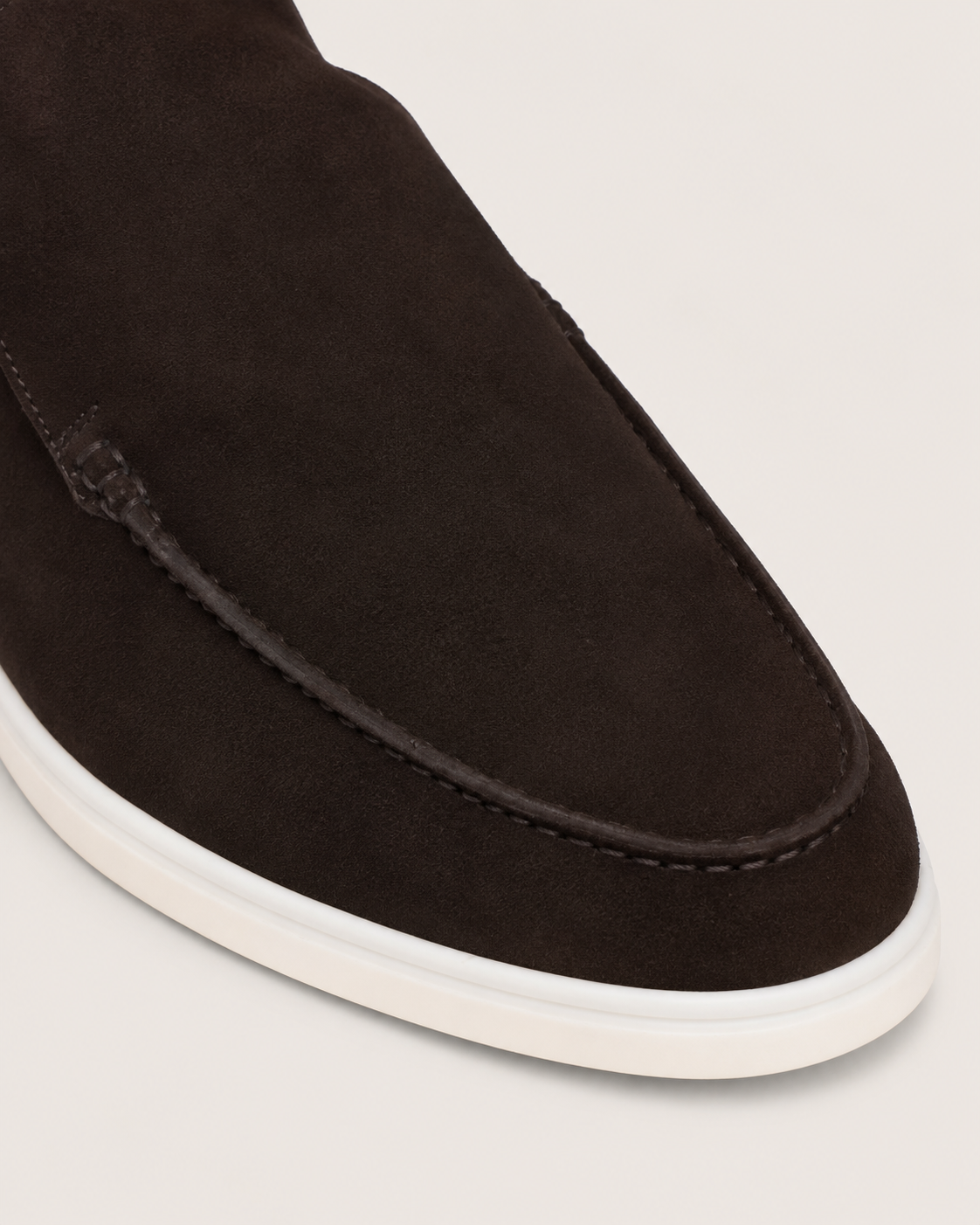 Moreno Suede City Loafer Dark Coffee