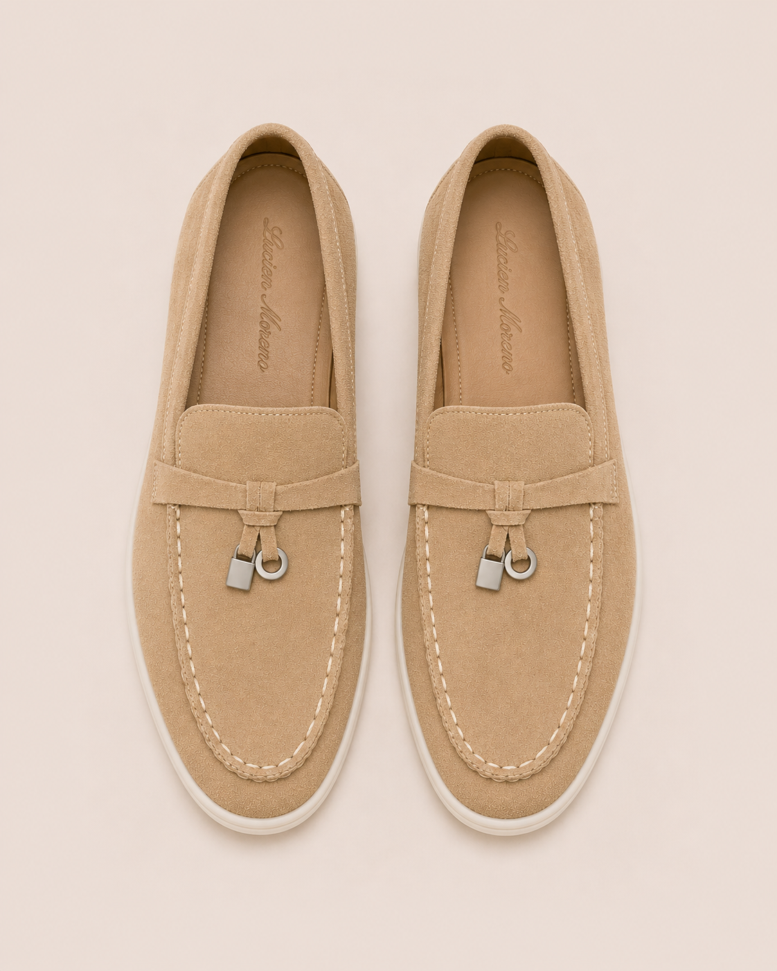 Lady Caramel Buckle Loafer