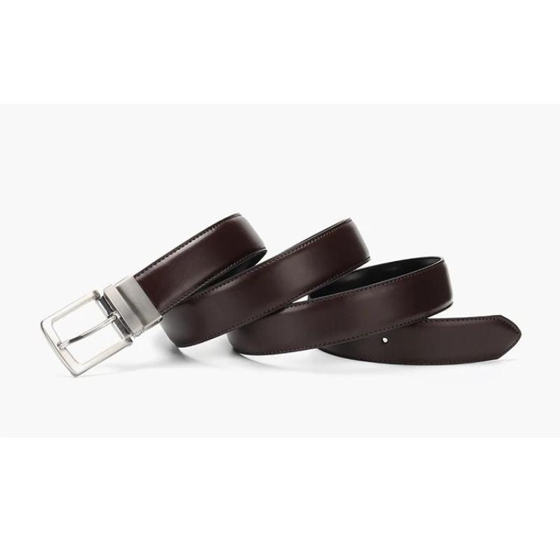 Forth Nation Men's Leather Dress Belt