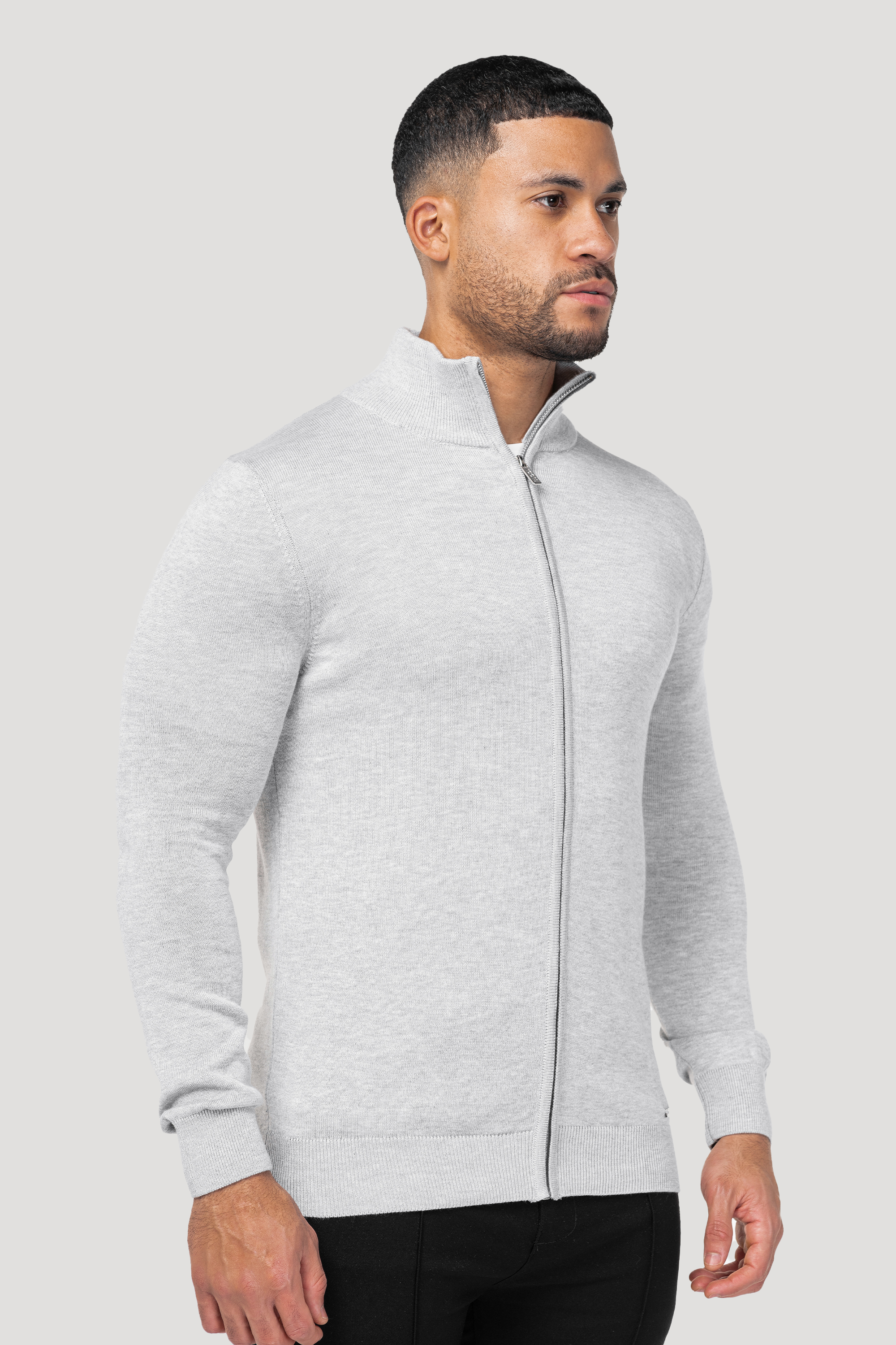 Positano Forth Heren Casual Jas Grijs