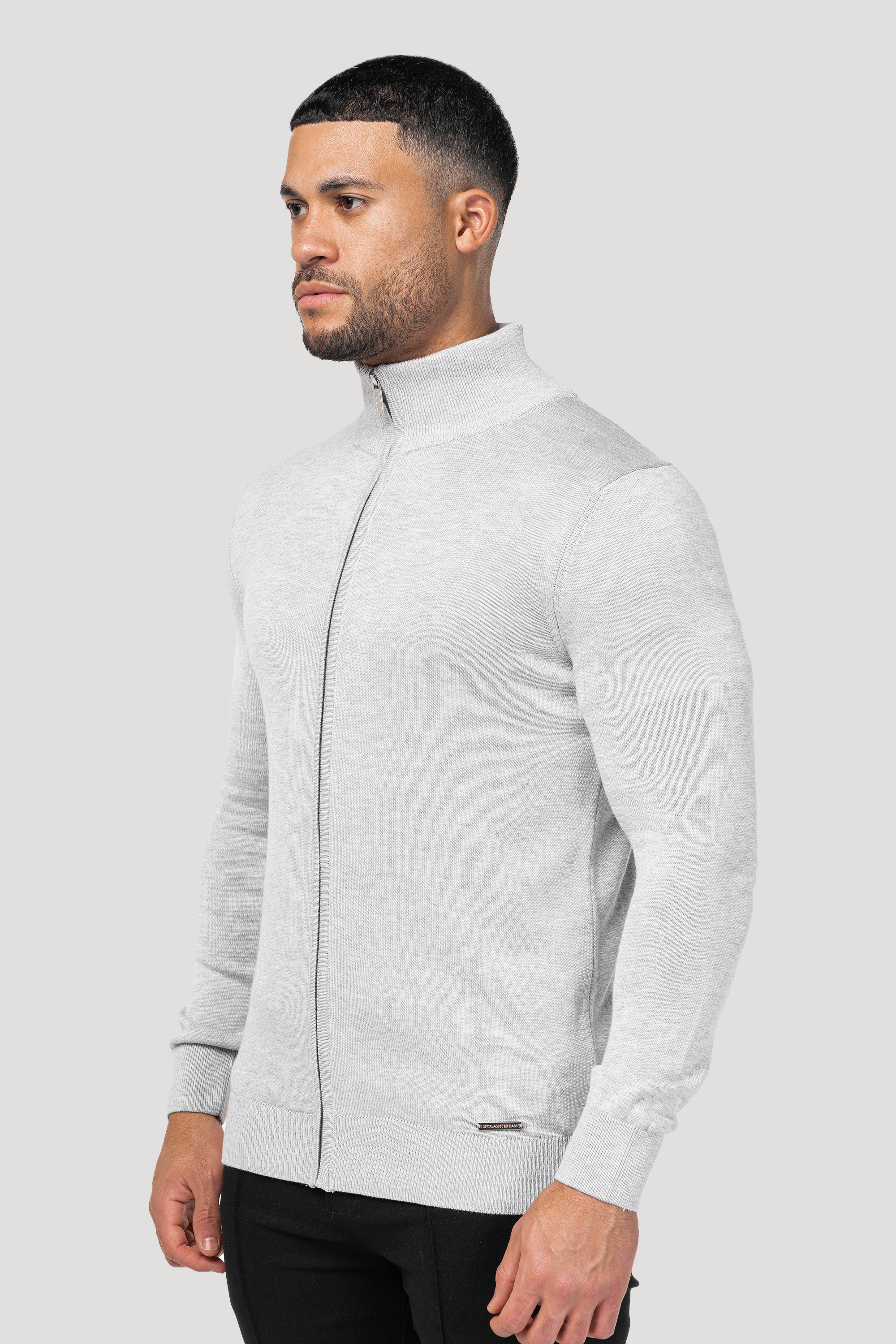 Positano Forth Heren Casual Jas Grijs