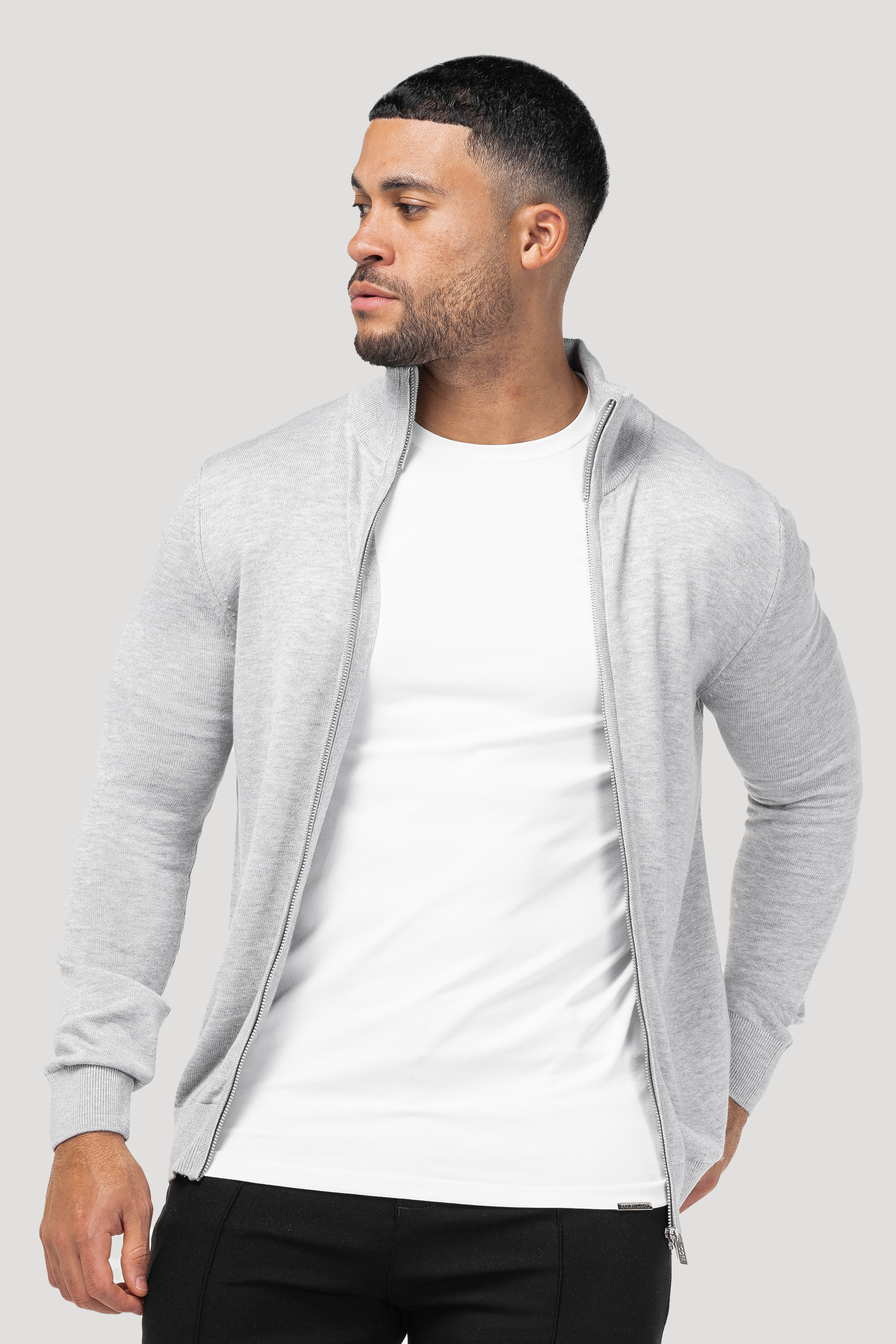 Positano Forth Heren Casual Jas Grijs