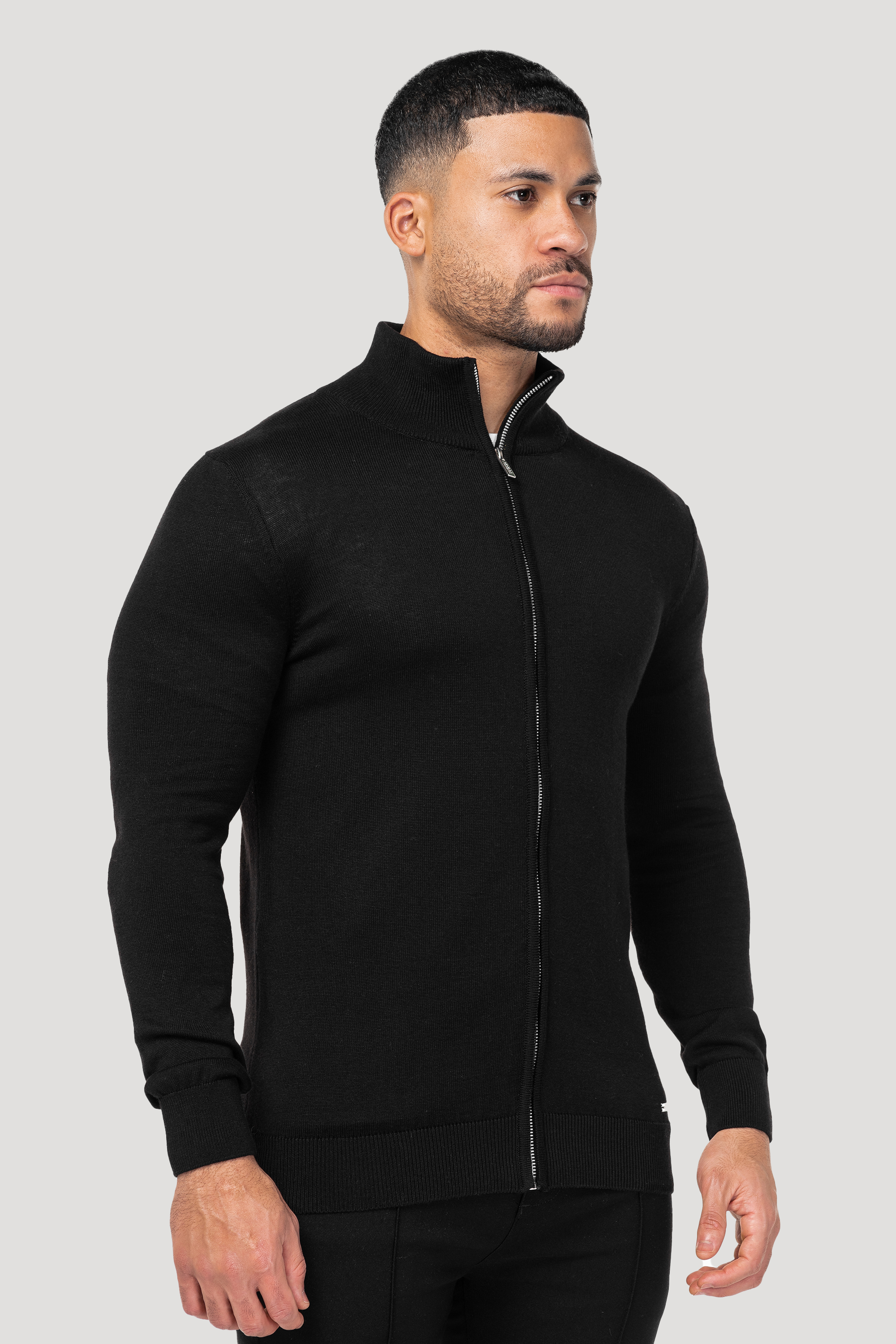 Positano Forth Heren Casual Jas Zwart