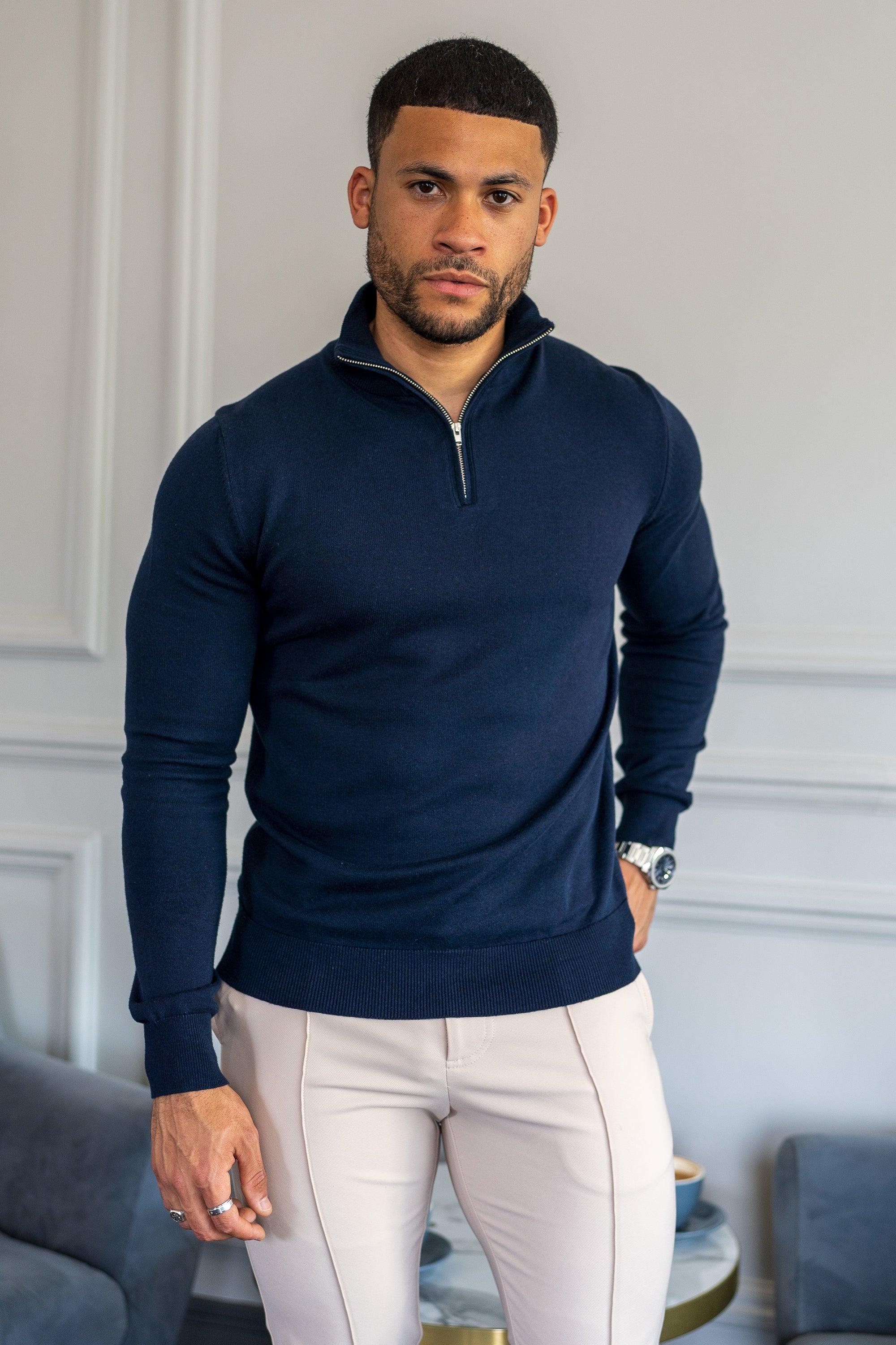 Forth High Neck Merino Knit Sweater