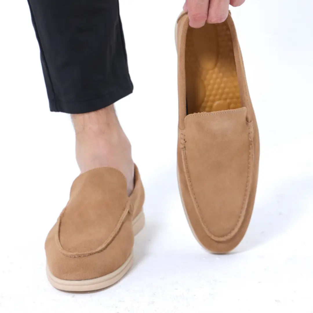 Forth Perry suède loafer voor heren