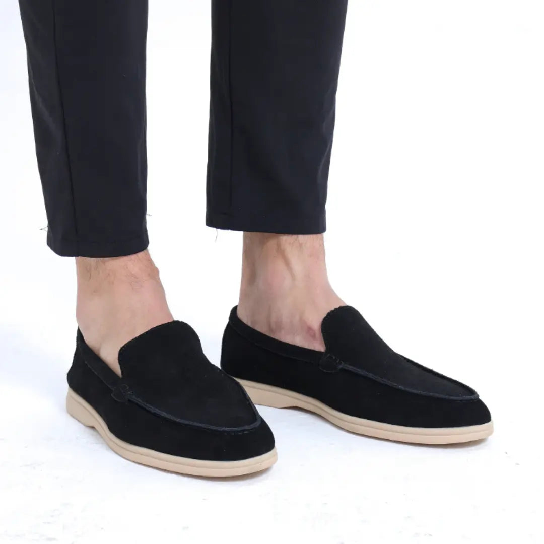 Forth Perry suède loafer voor heren