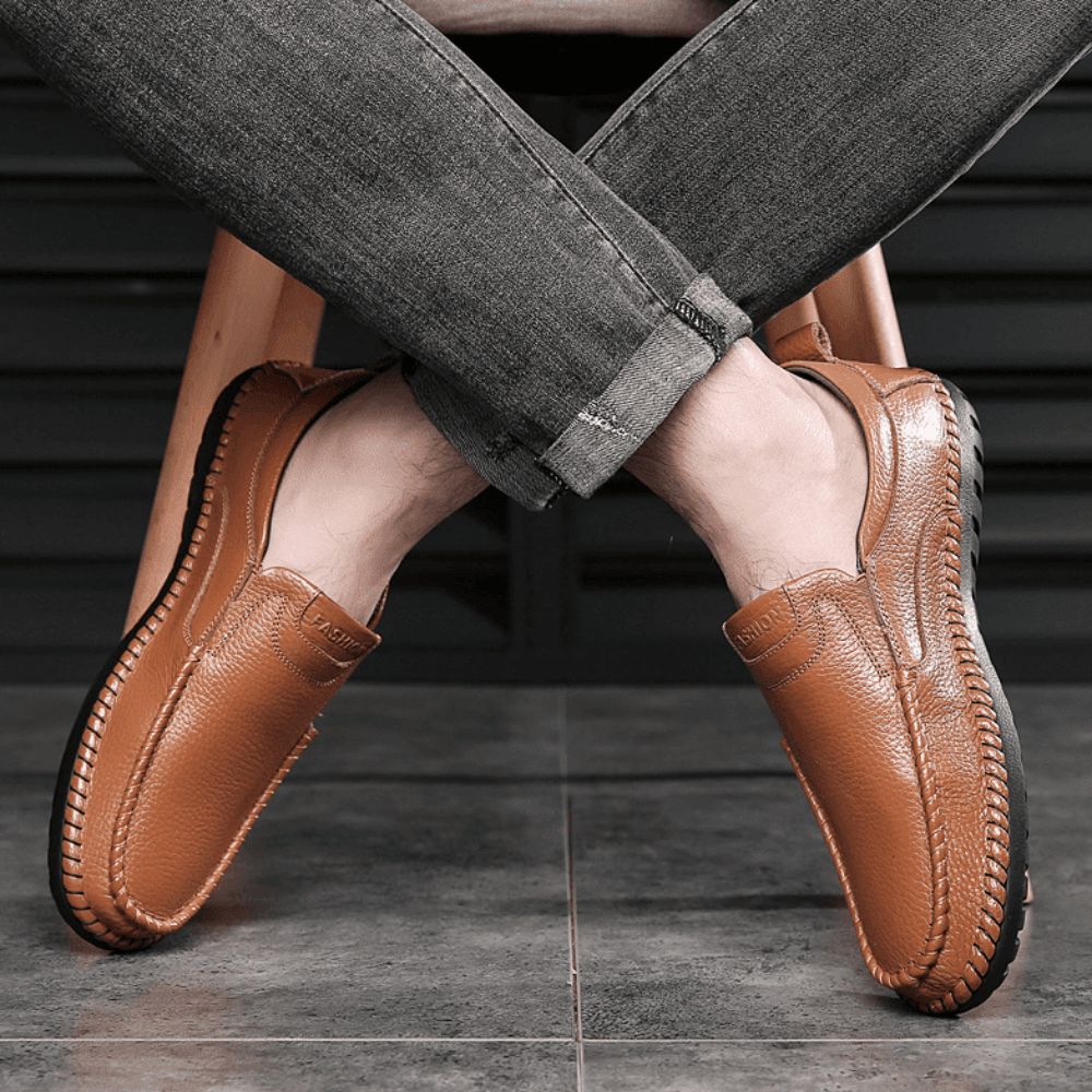 Forth Premium leren loafer voor heren