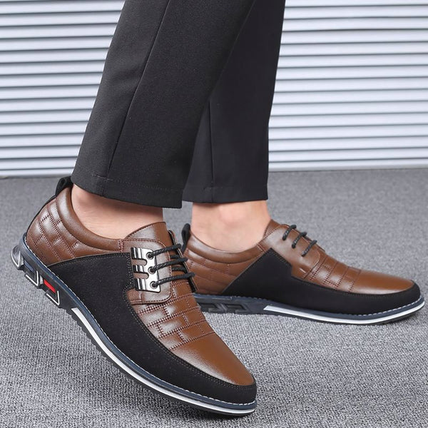 Forth Génova lederen herenmocassin