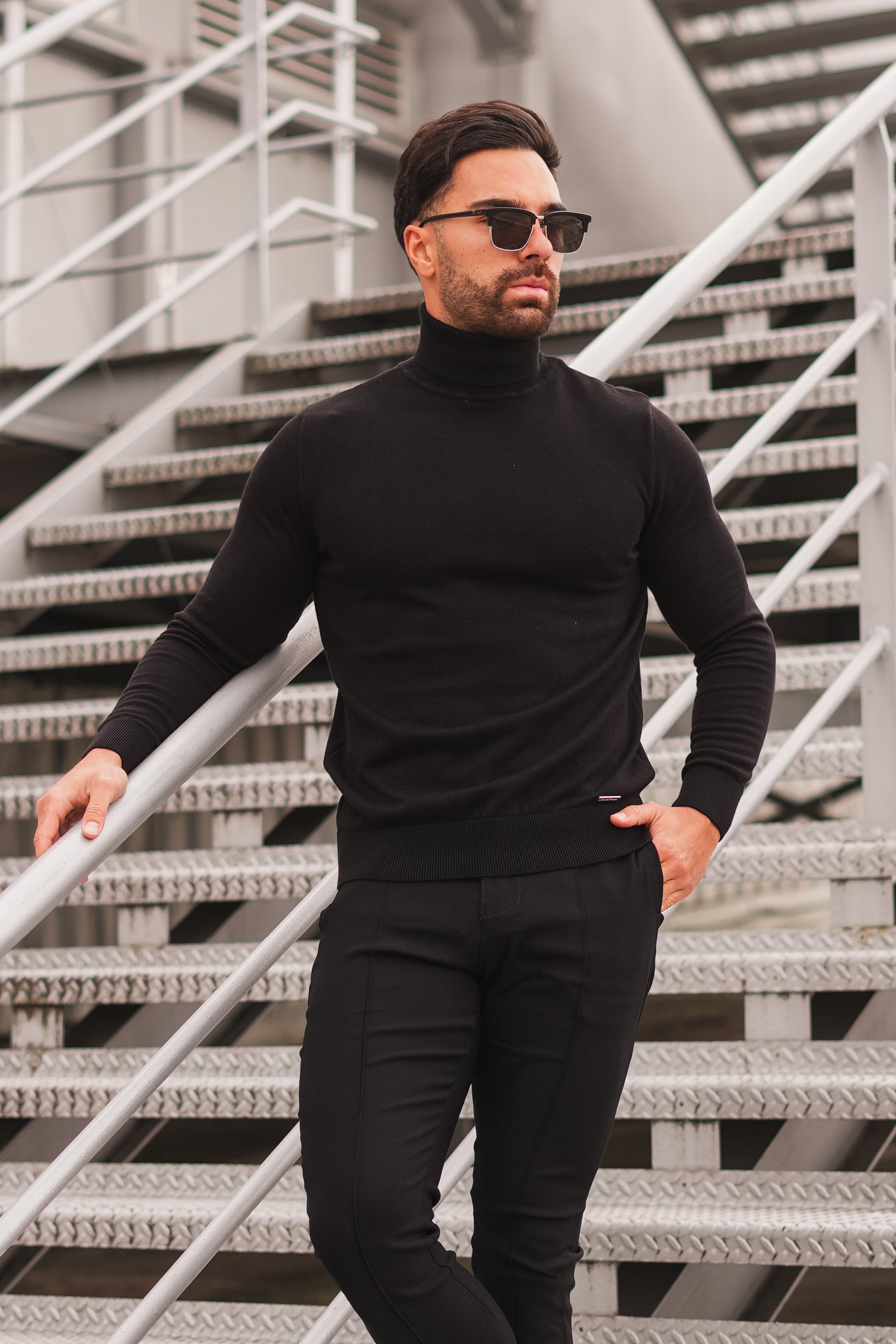 Forth Men's Black Sweater
