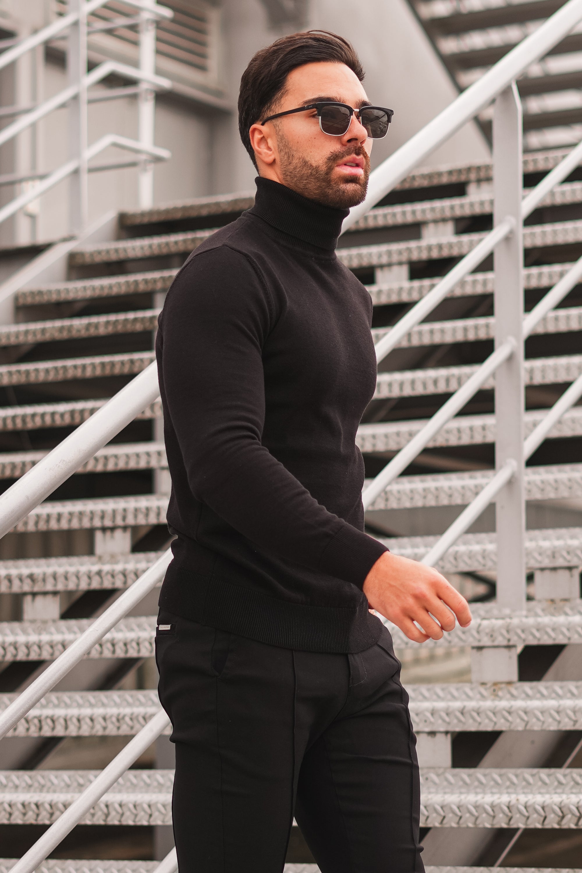 Forth Men's Black Sweater