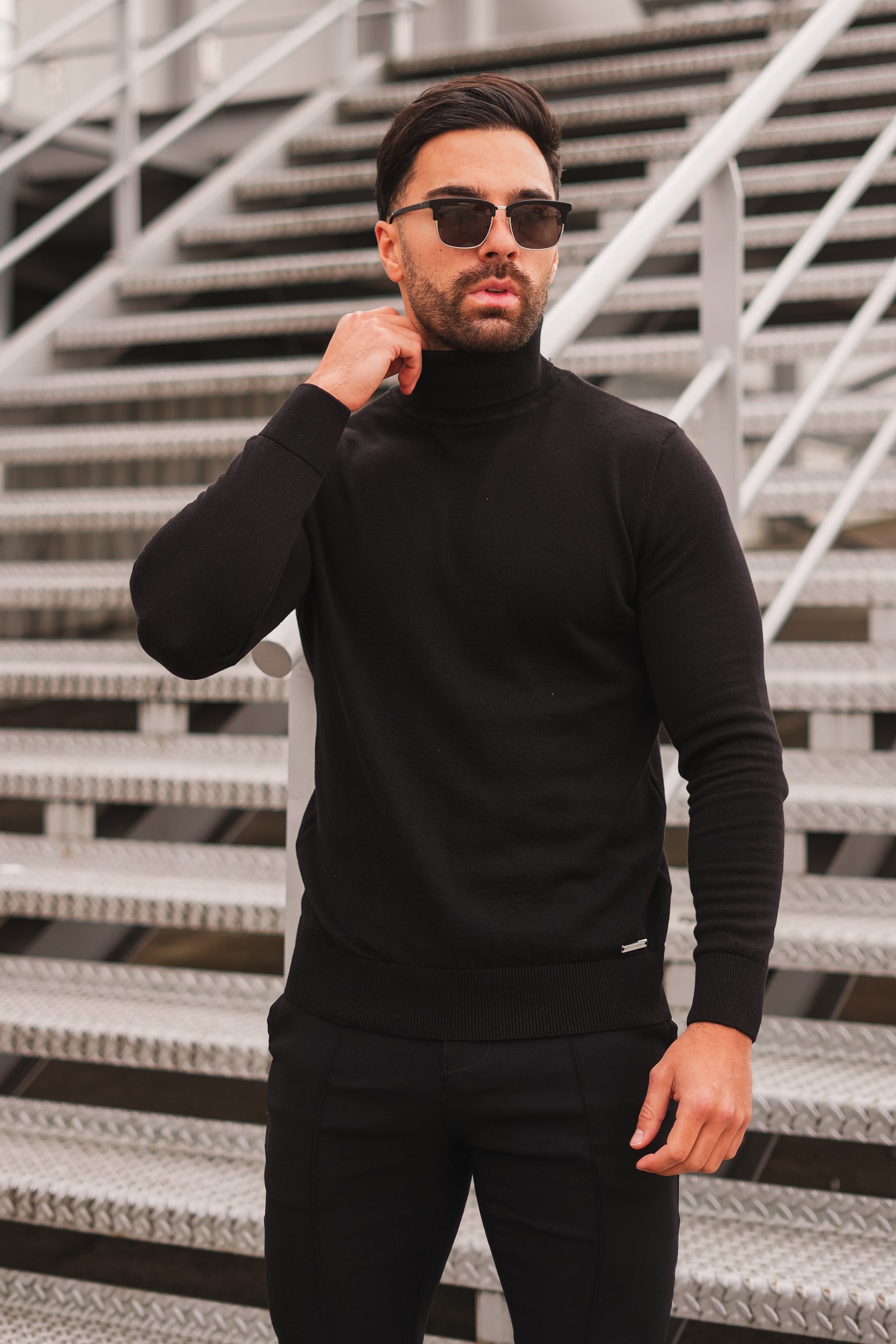 Forth Men's Black Sweater