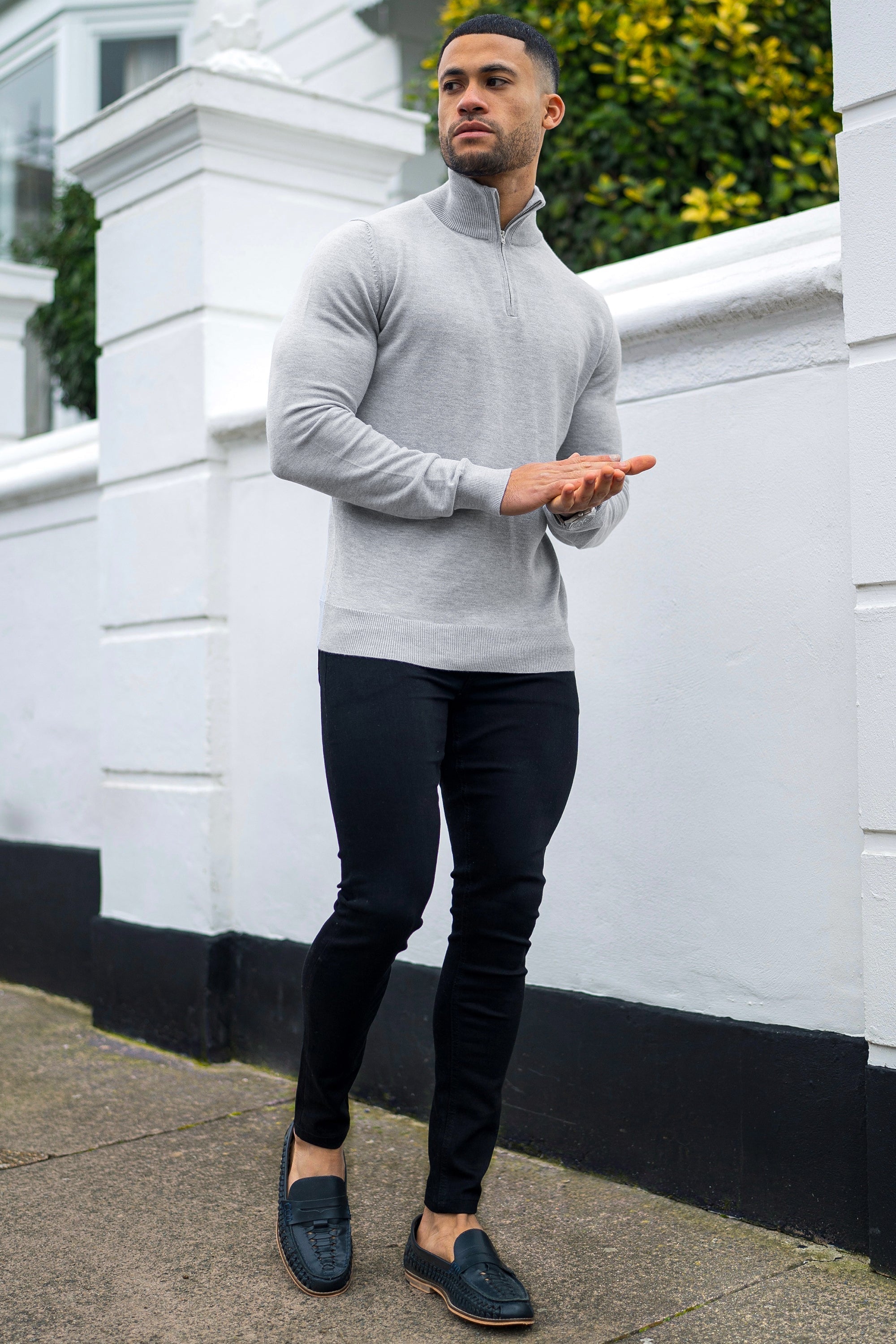 Santorini Forth Men's Sweater Grey