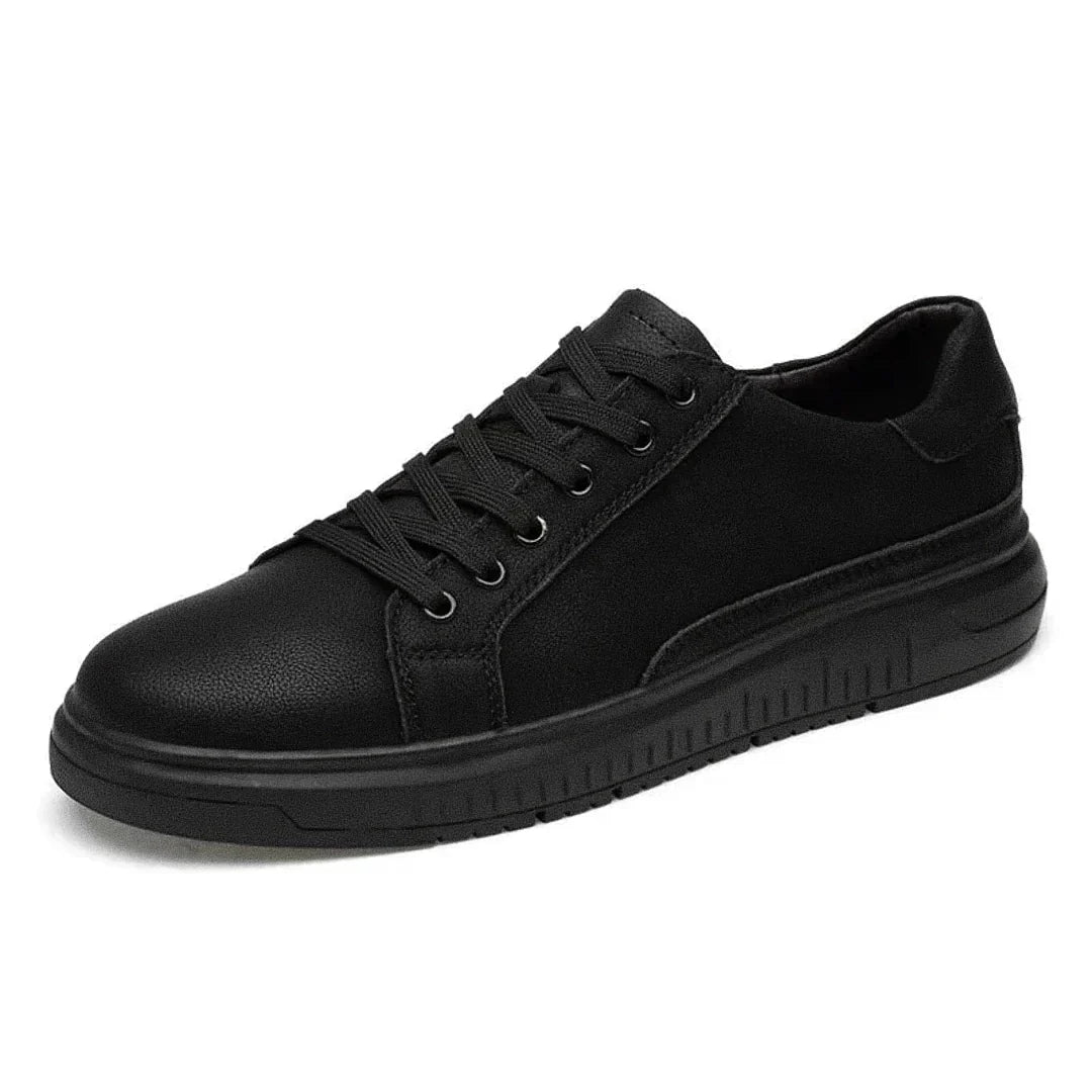 Men’s Forth Black Leather Sneaker