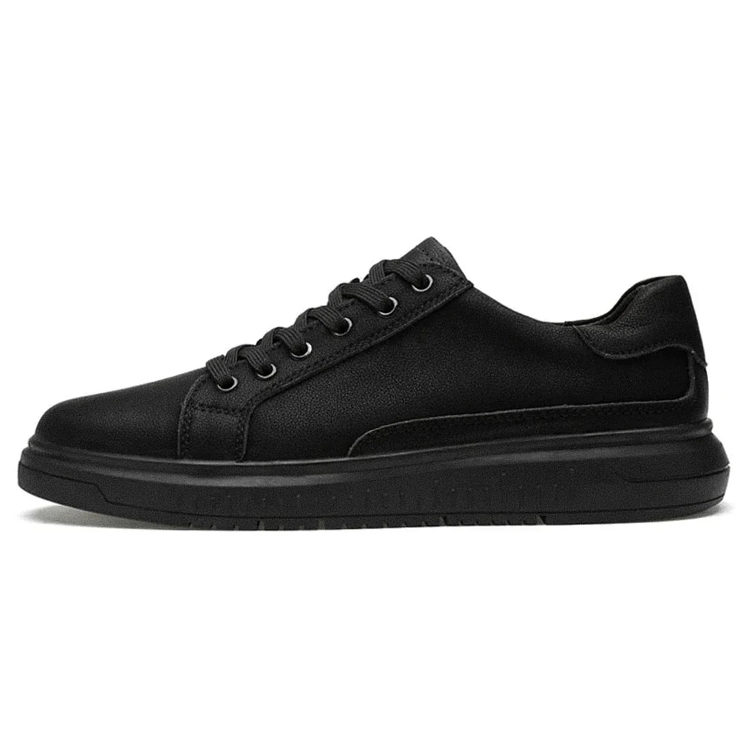 Men’s Forth Black Leather Sneaker