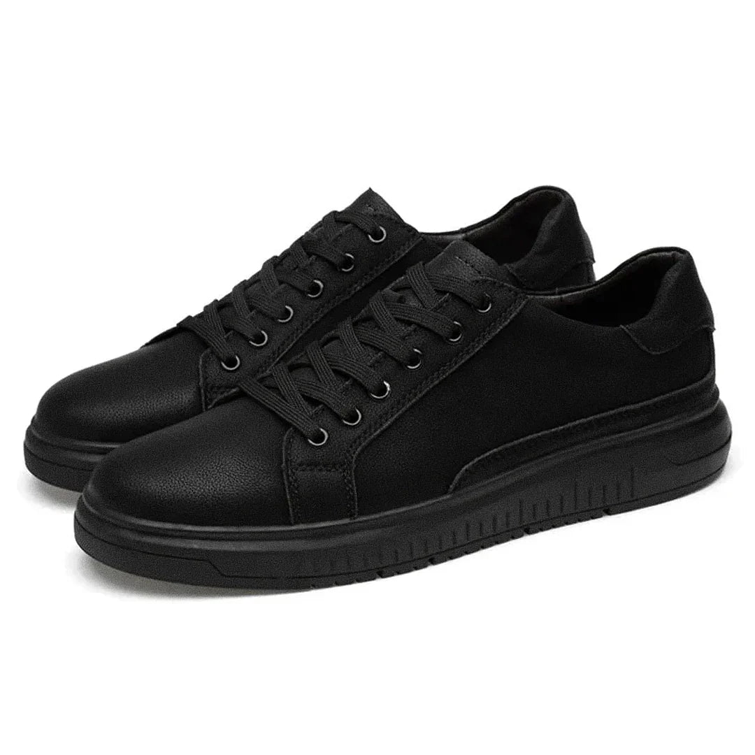 Men’s Forth Black Leather Sneaker