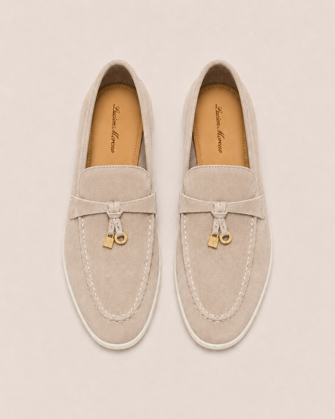 Lady Apricot Buckle Loafer