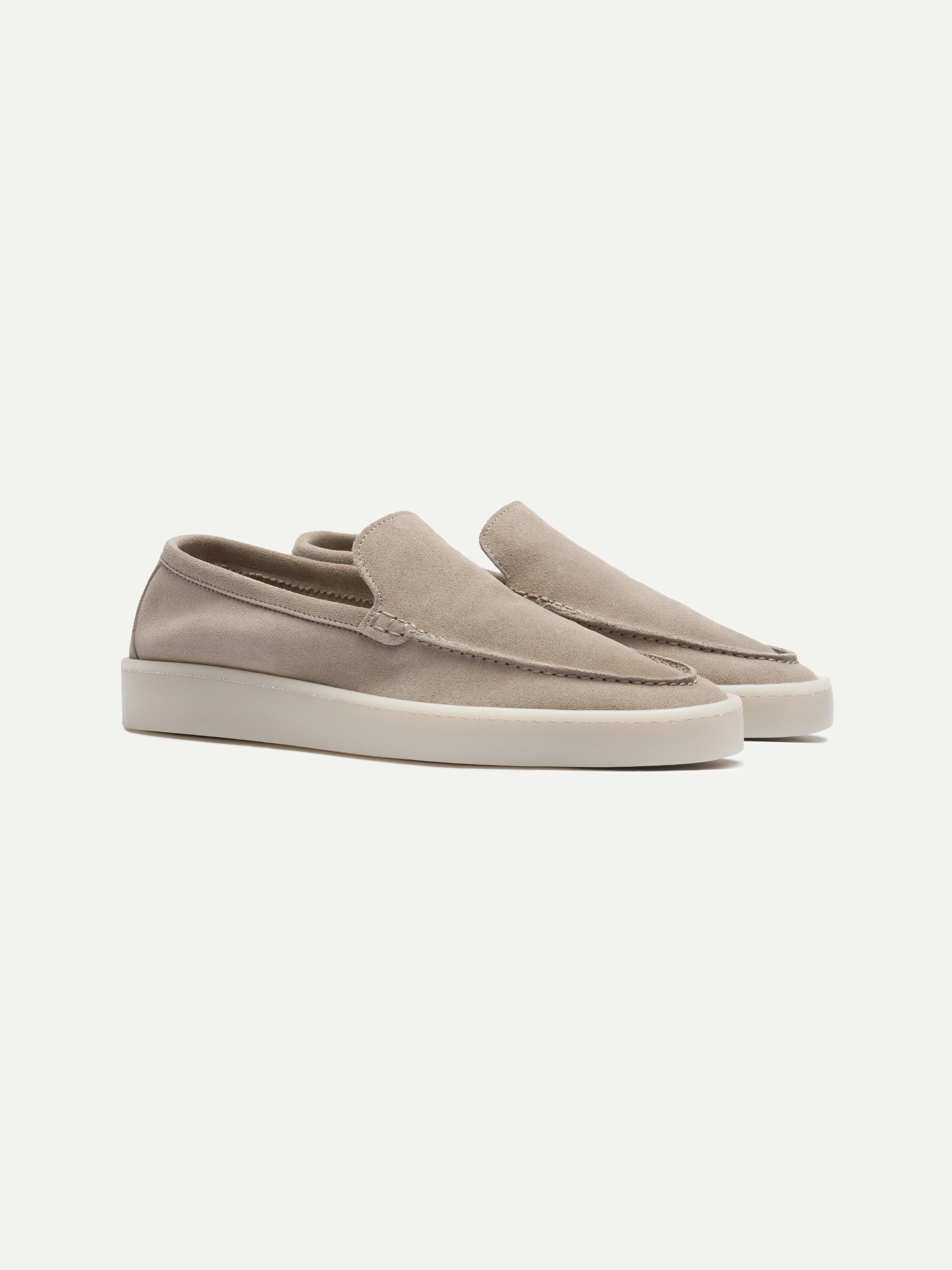 Light Grey Napoli Loafer — view 1