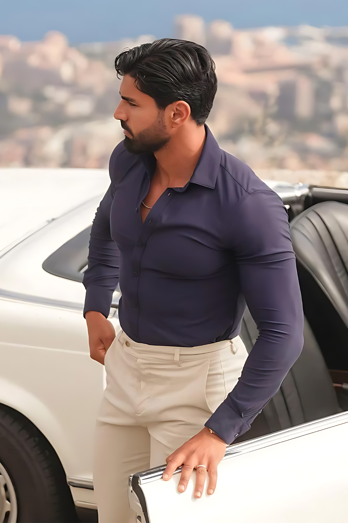 Forth Ice Mesh Dress Shirt