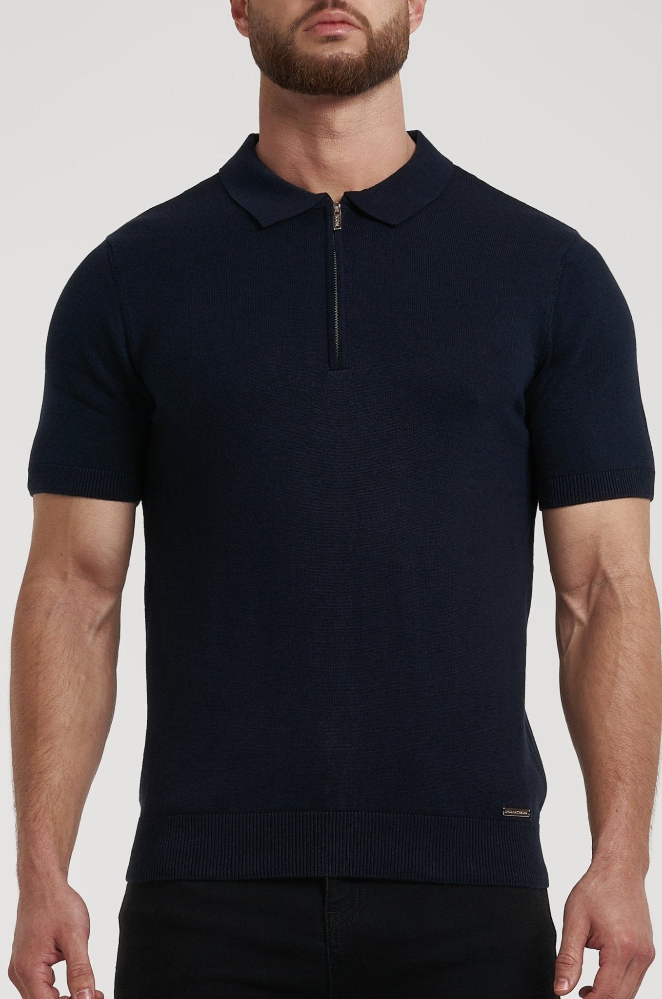 Pima Forth Zip Polo Shirt