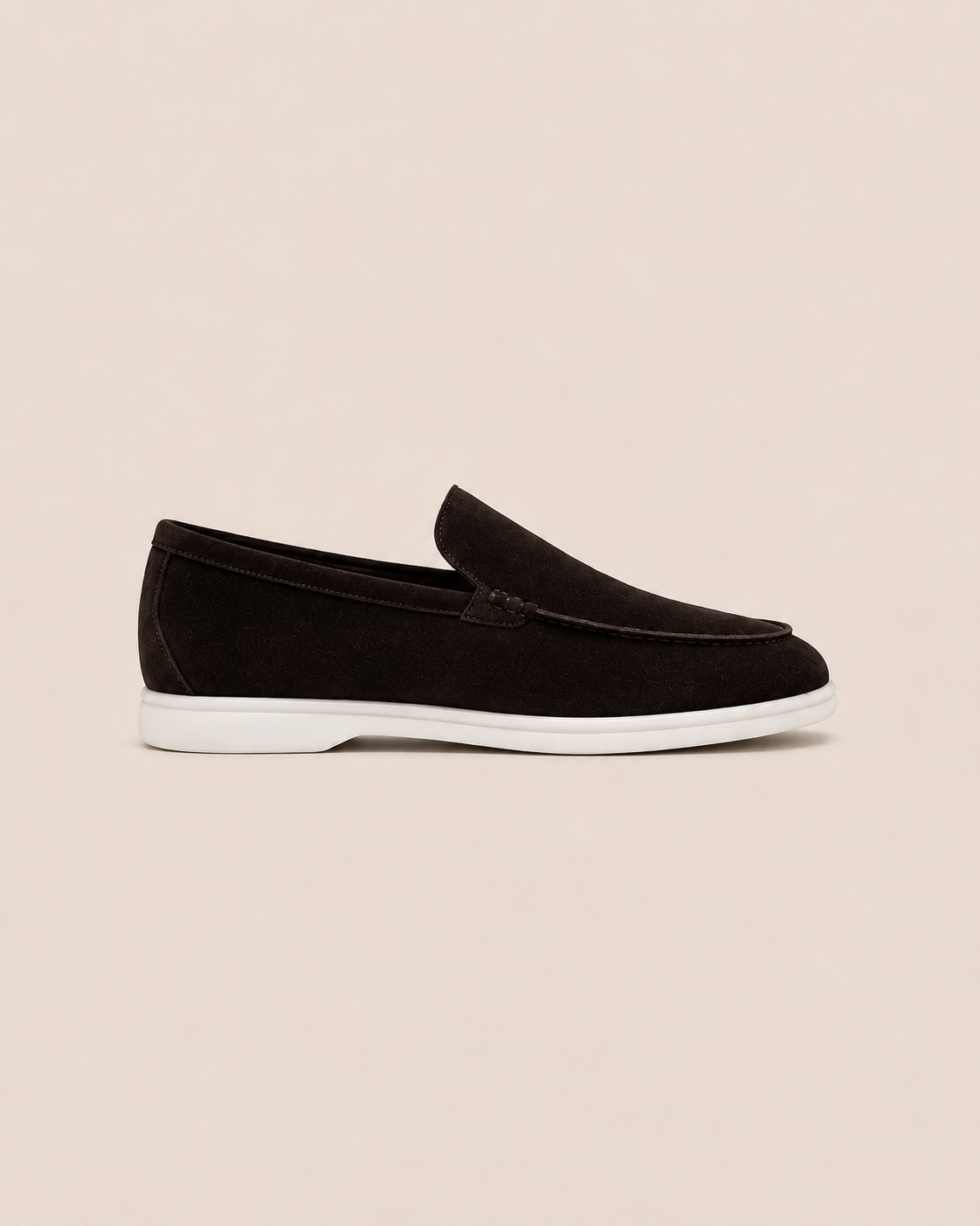 Dark Brown Cowhide Sorrento Slip-Ons — view 1