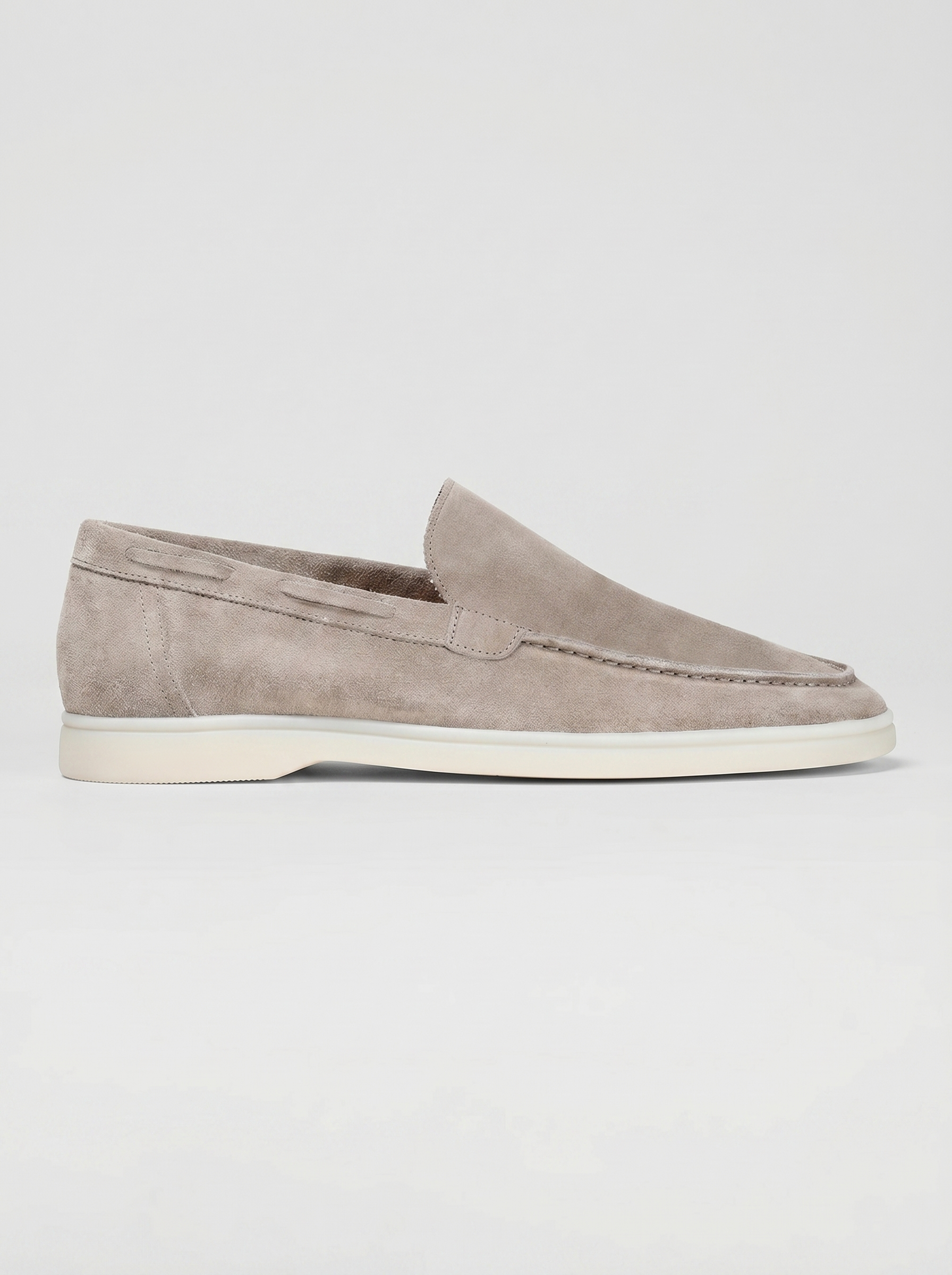 Light Grey Amalfi Loafers — view 1