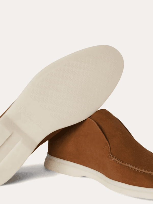 Heren Elegance Forth Suède Loafer Karamel 