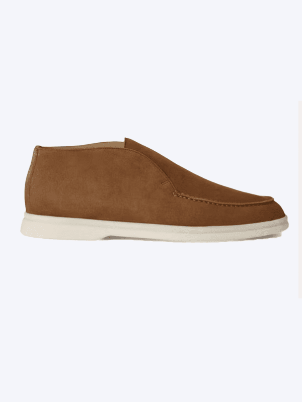 Heren Elegance Forth Suède Loafer Karamel 