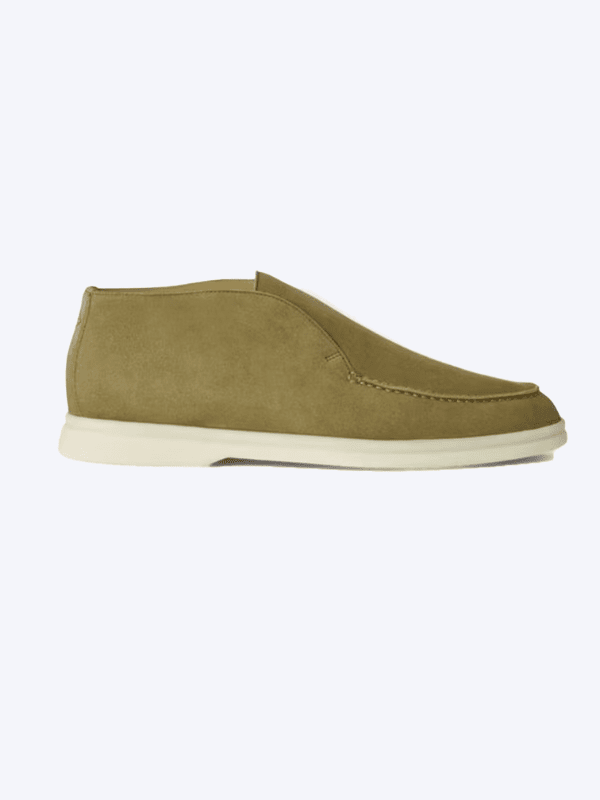 Men's Elegance Forth Olive Suede Loafer
