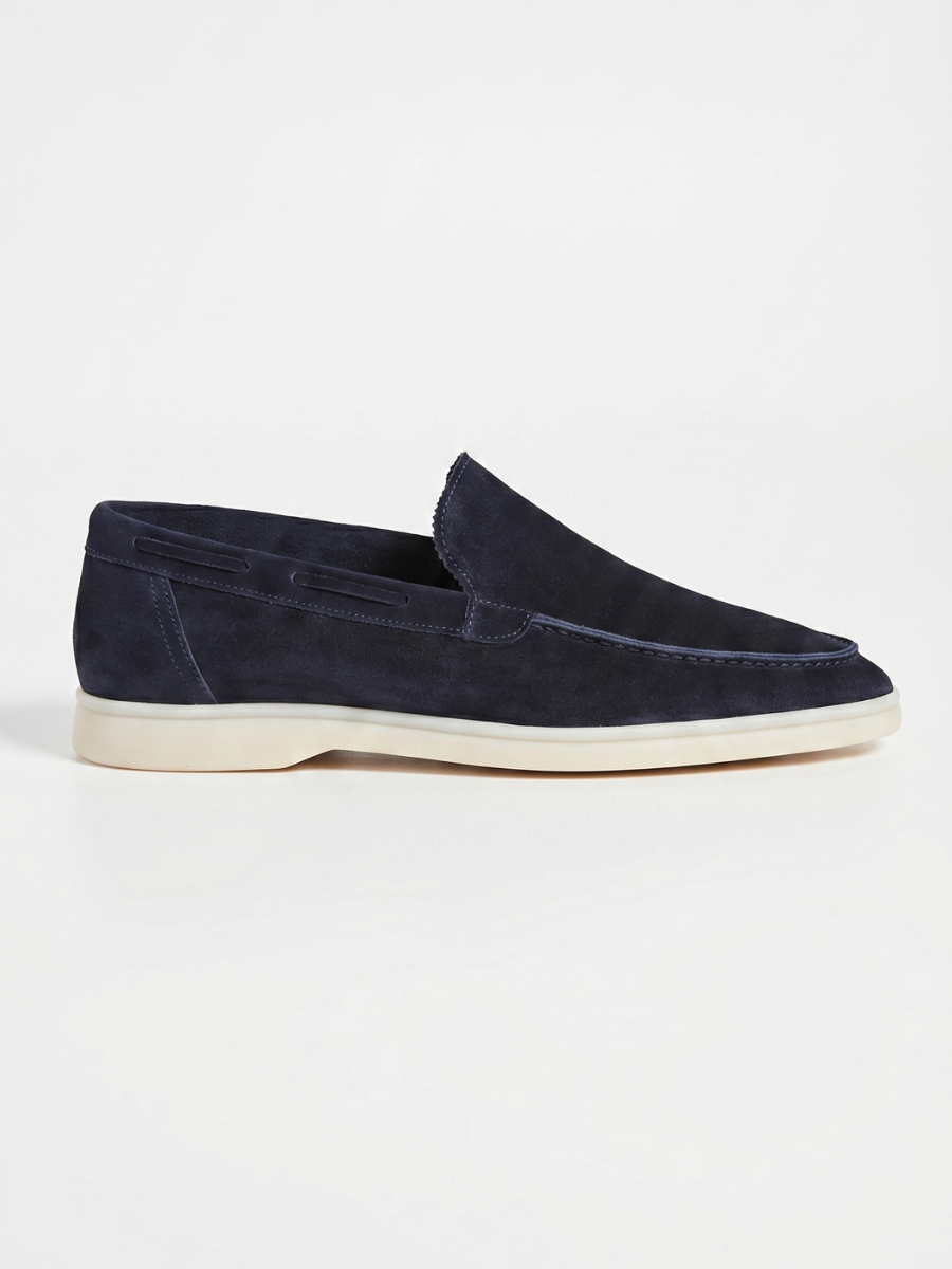 Navy Amalfi Loafers — view 1