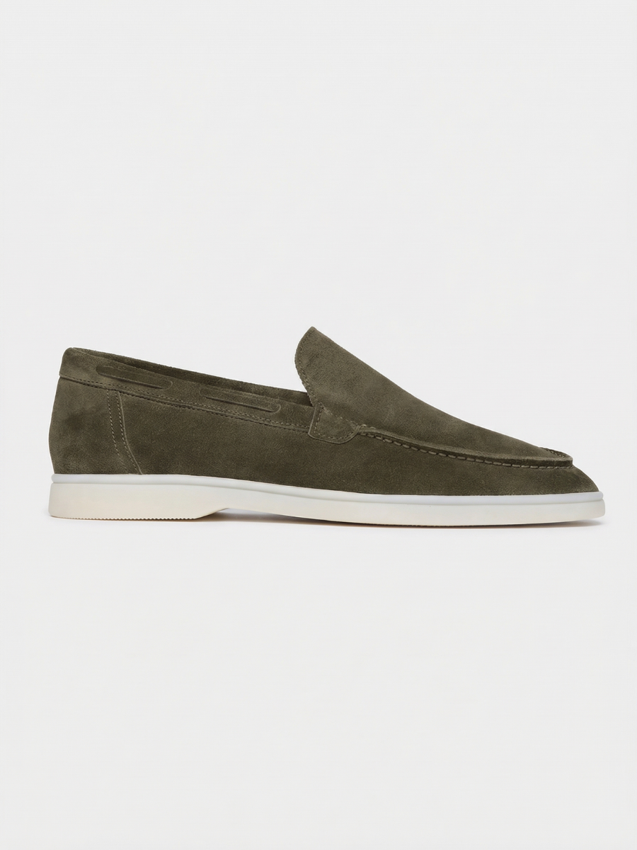 Olive Amalfi Loafers — view 1