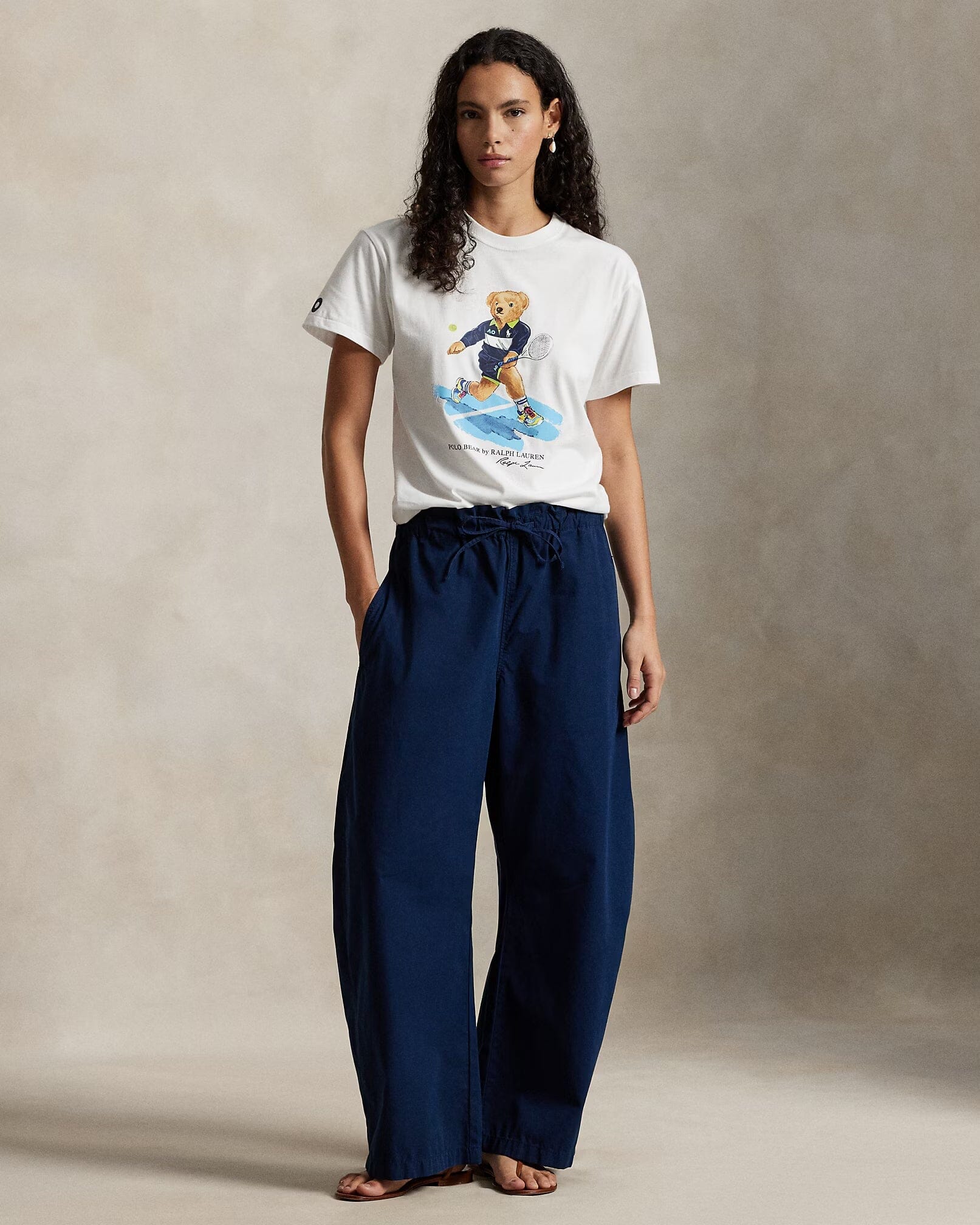 R.L Australian Open Polo Bear Jersey T-Shirt