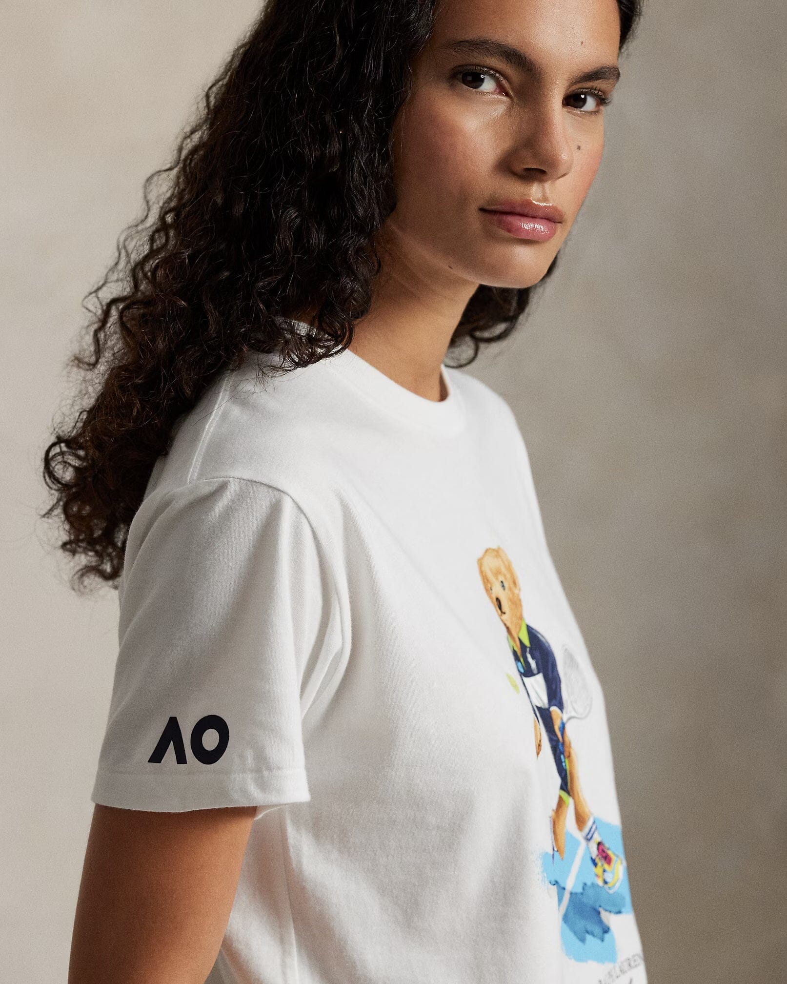 R.L Australian Open Polo Bear Jersey T-Shirt